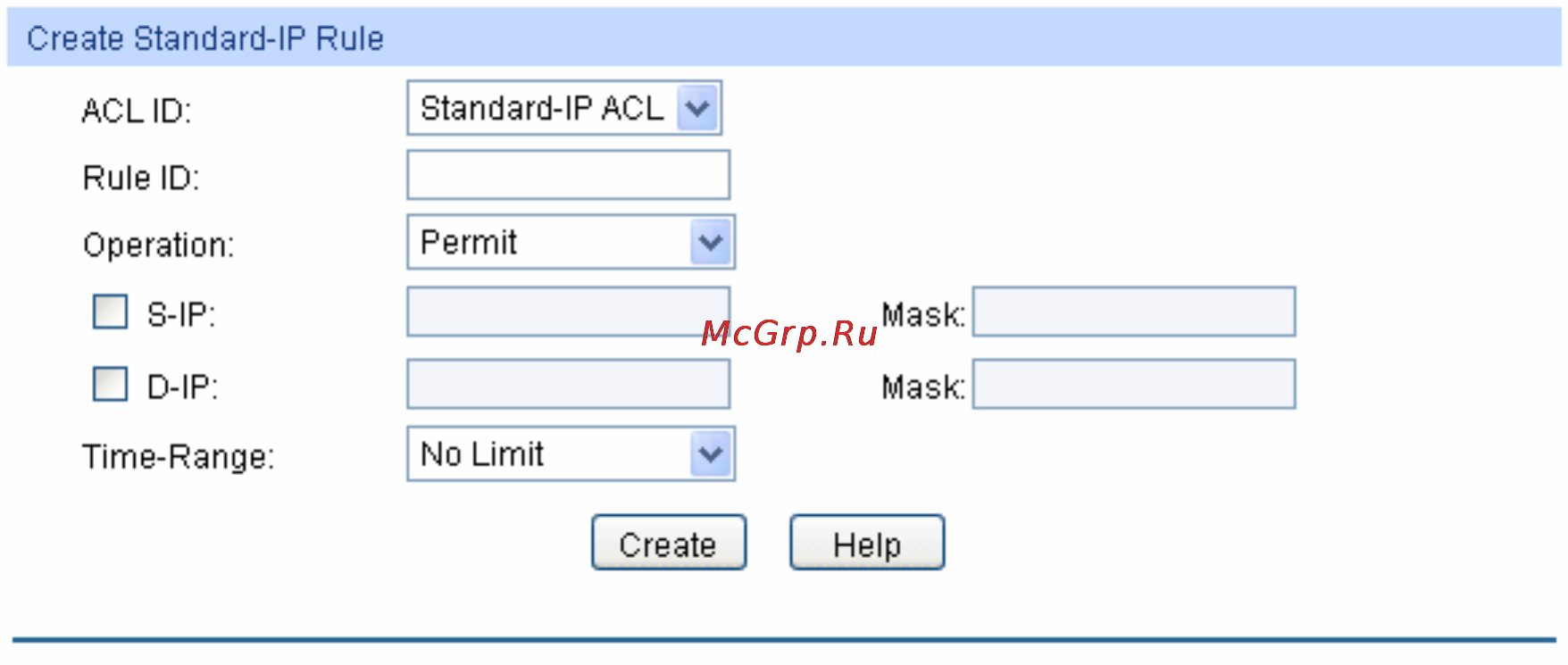 Tp-Link TL-SL3428 [136/234] Standard ip acl