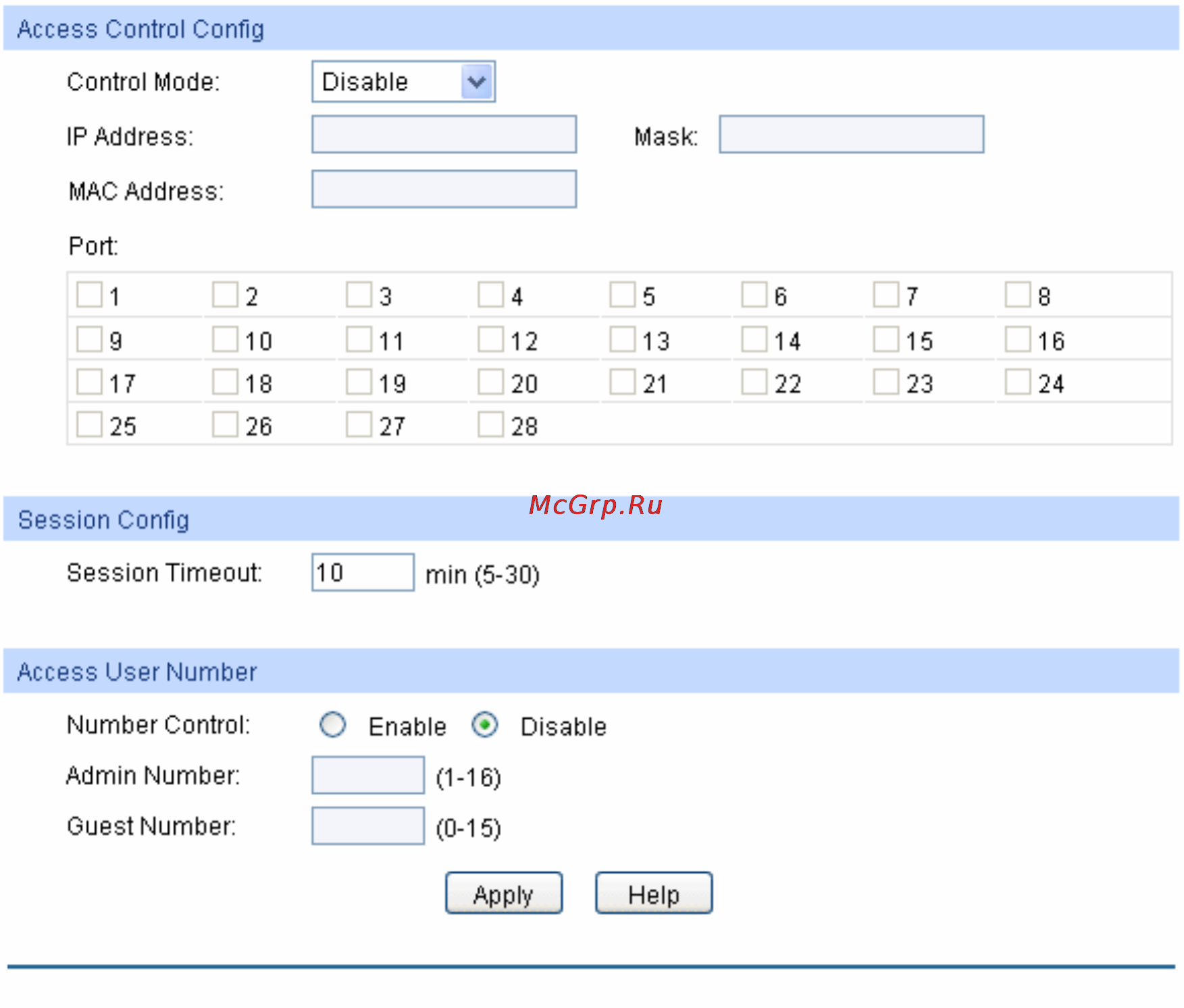 Tp-Link TL-SL3428 [29/234] The following entries are displayed on this screen