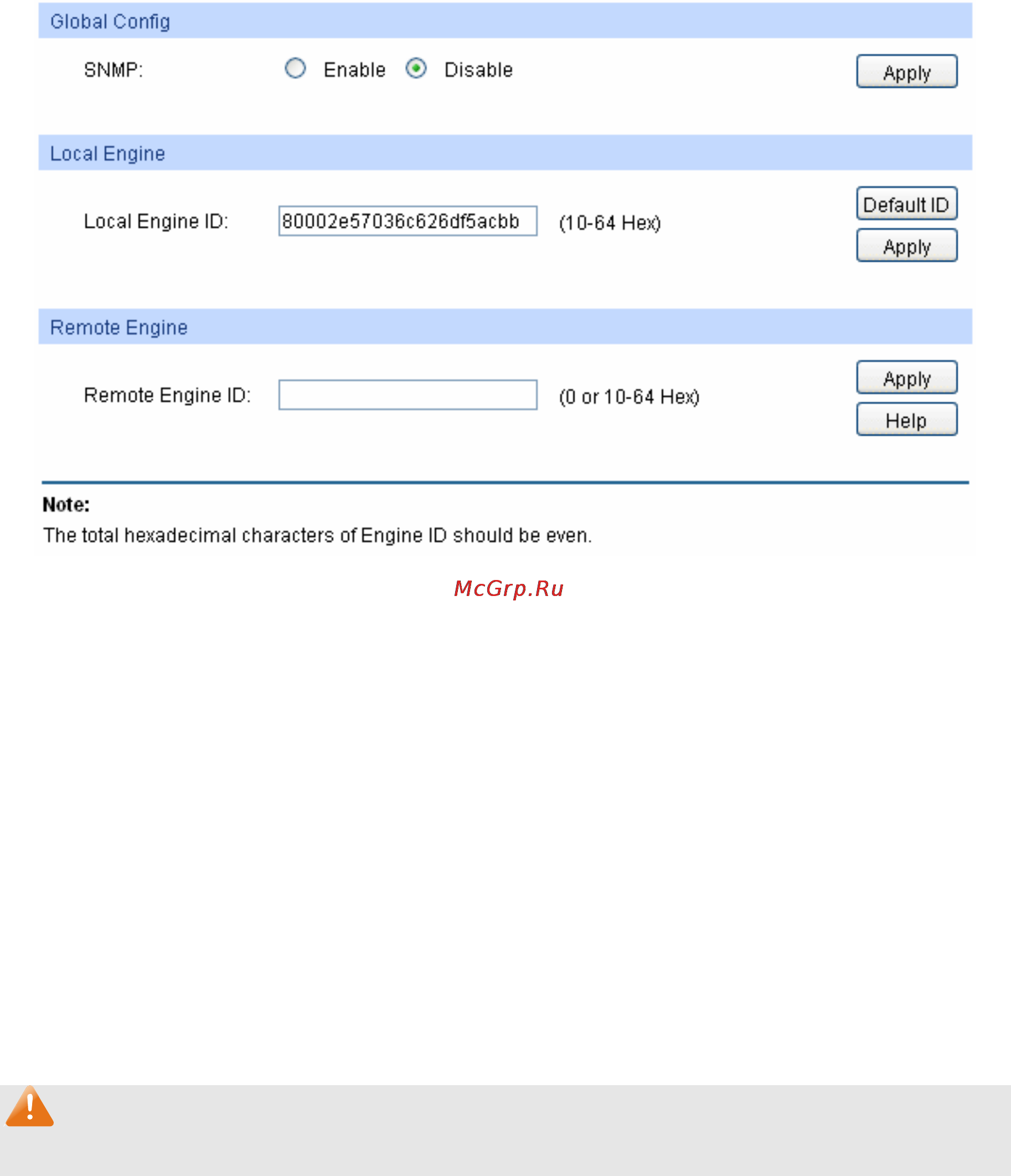 Tp-Link TL-SG2424 [103/130] Snmp config