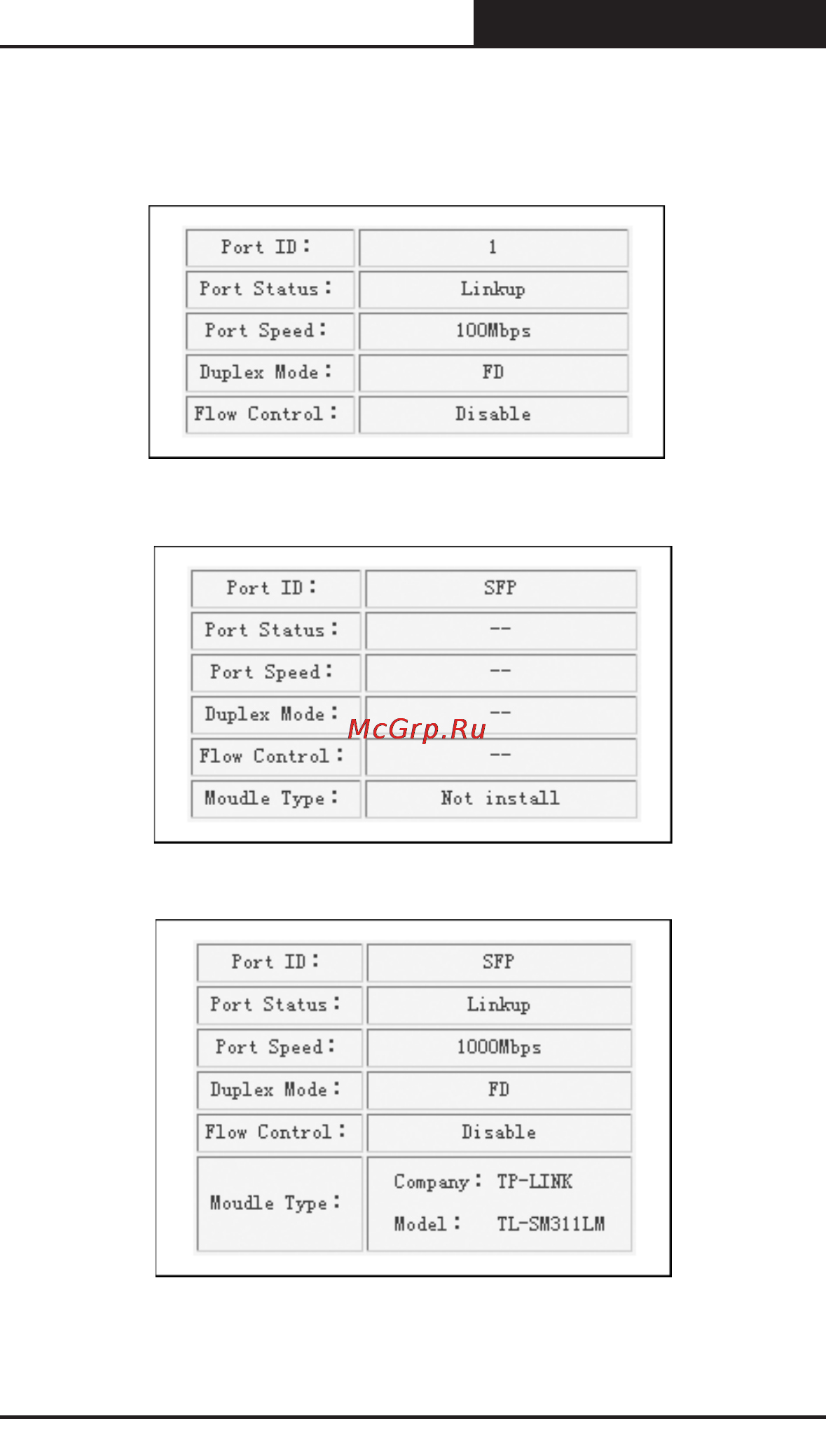 Tp-Link TL-SL2218WEB [36/75] Web smart gigabit switch family user s guide