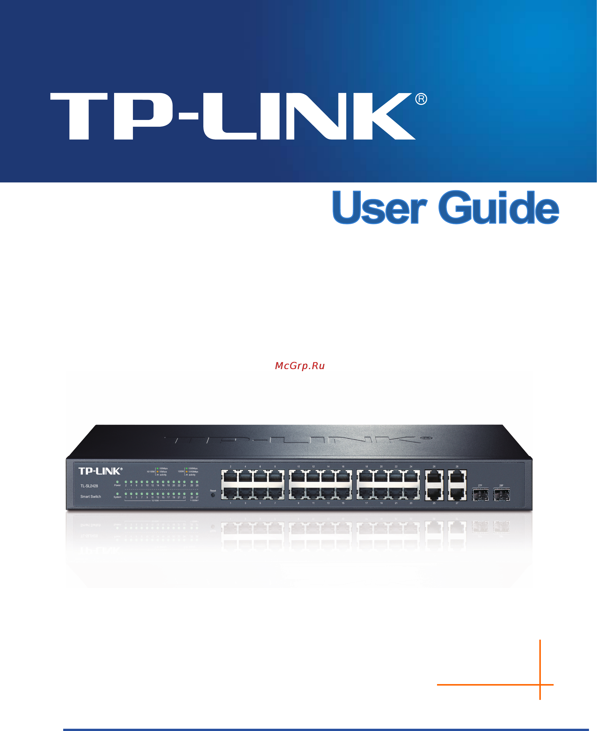 Tp-Link TL-SL2428 Инструкция по эксплуатации онлайн