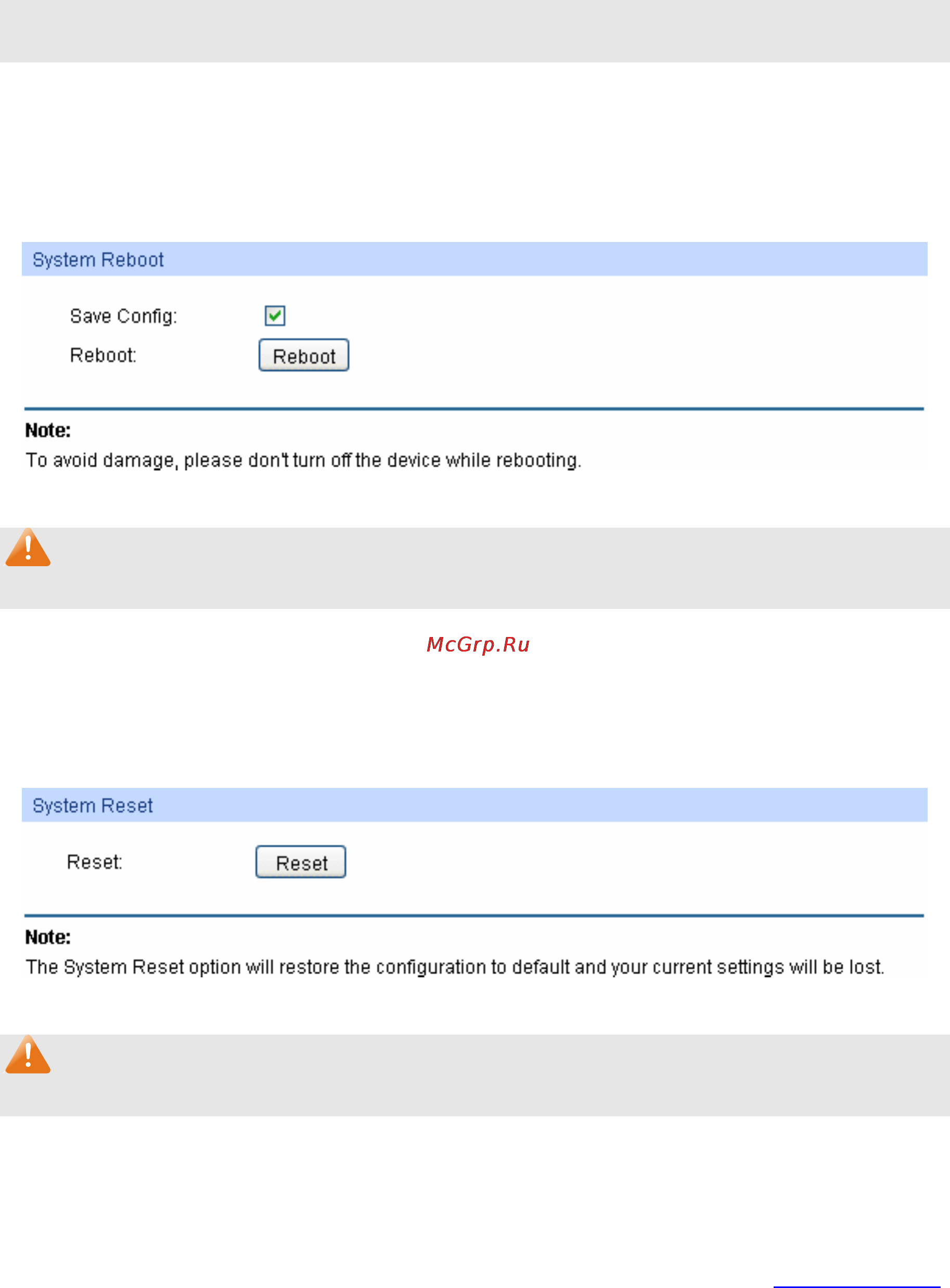 Tp-Link TL-SL2428 [27/140] System reboot