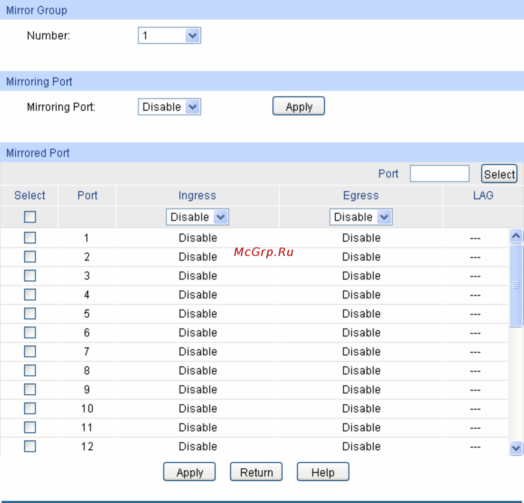 Tp-Link TL-SL2428 [33/140] The following entries are displayed on this screen