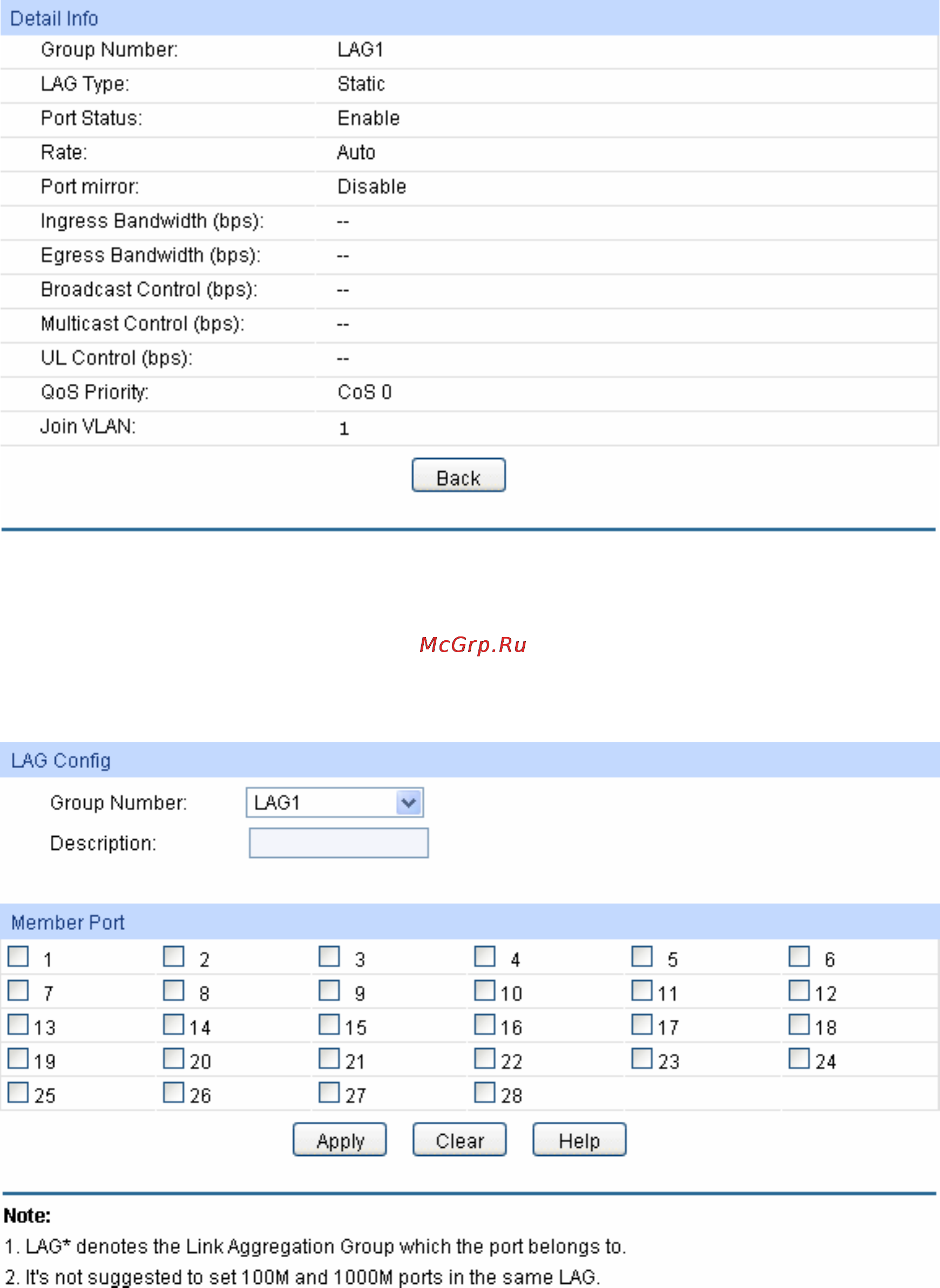 Tp-Link TL-SL2428 [39/140] Static lag