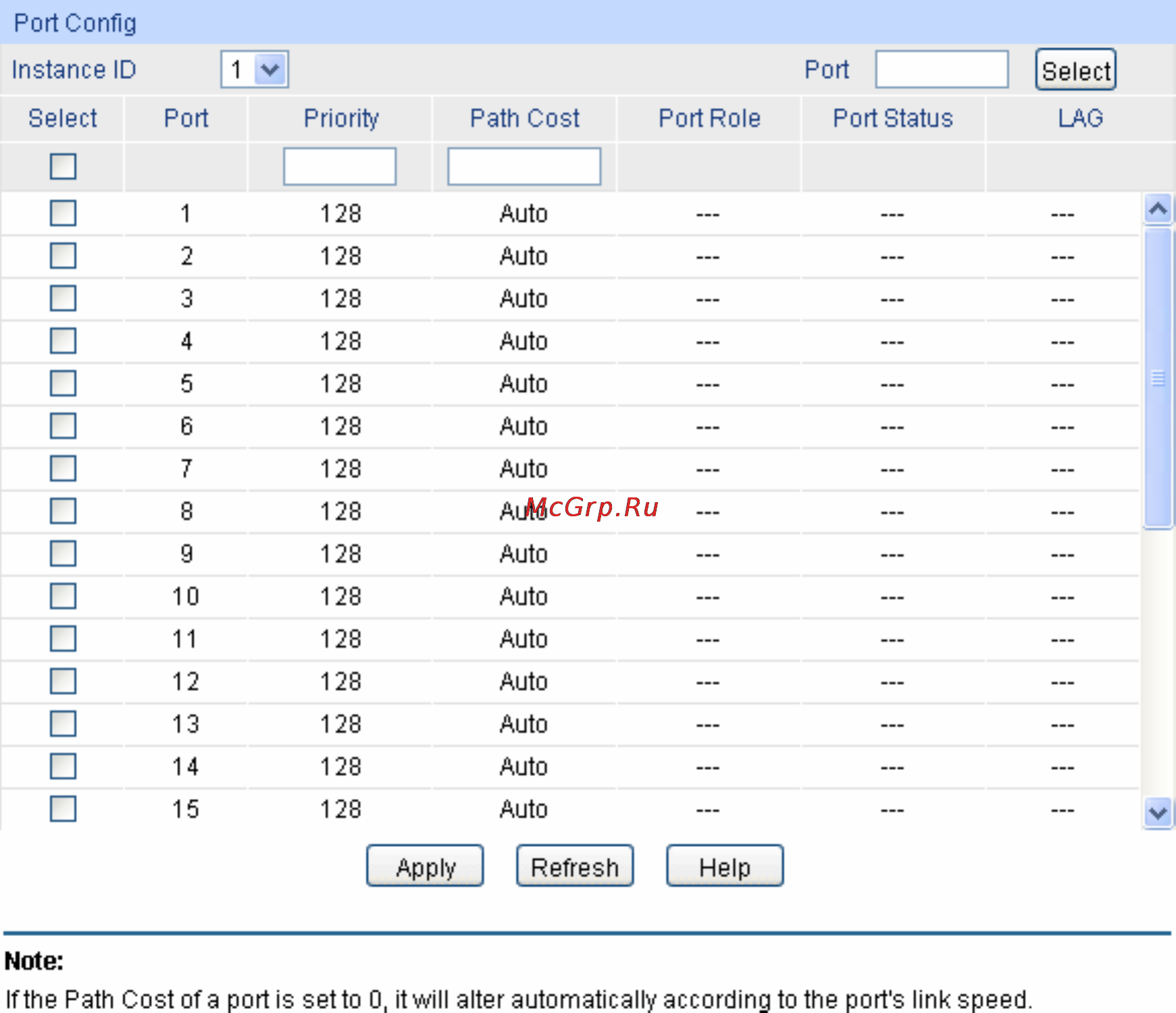 Tp-Link TL-SL2428 [72/140] The following entries are displayed on this screen