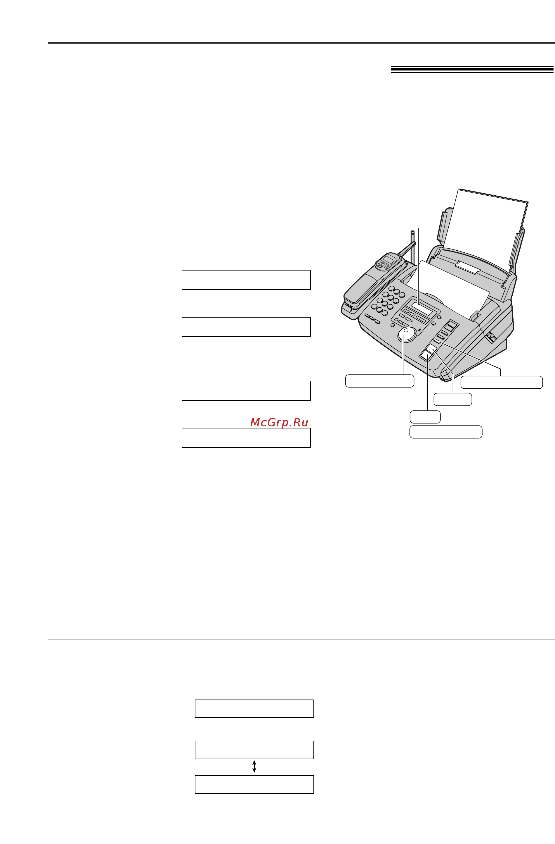 Panasonic KX-FPC95CX [54/109] Передача факсов