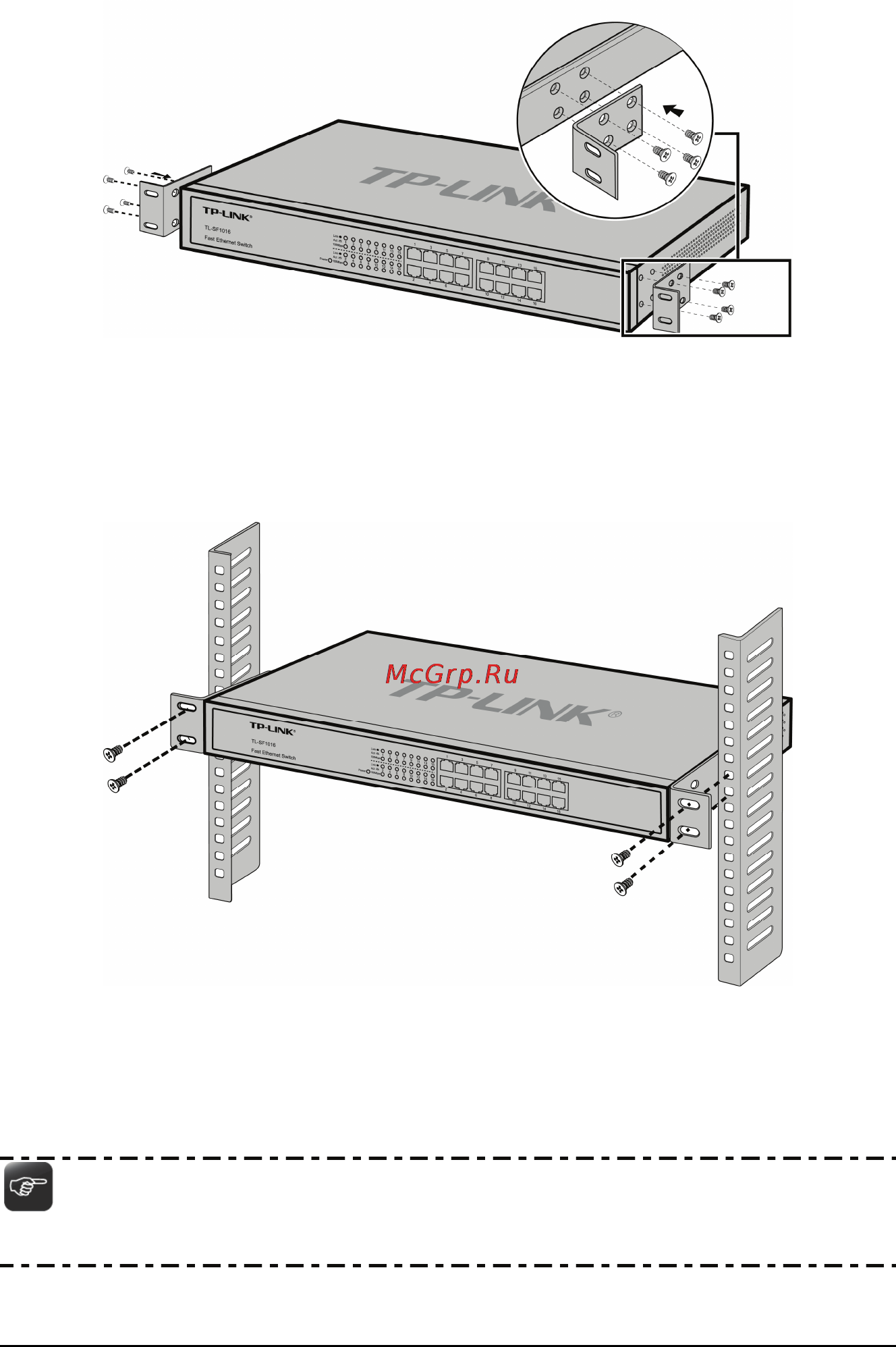 Tp-Link TL-SF1016 Инструкция по эксплуатации онлайн [11/16] 38967