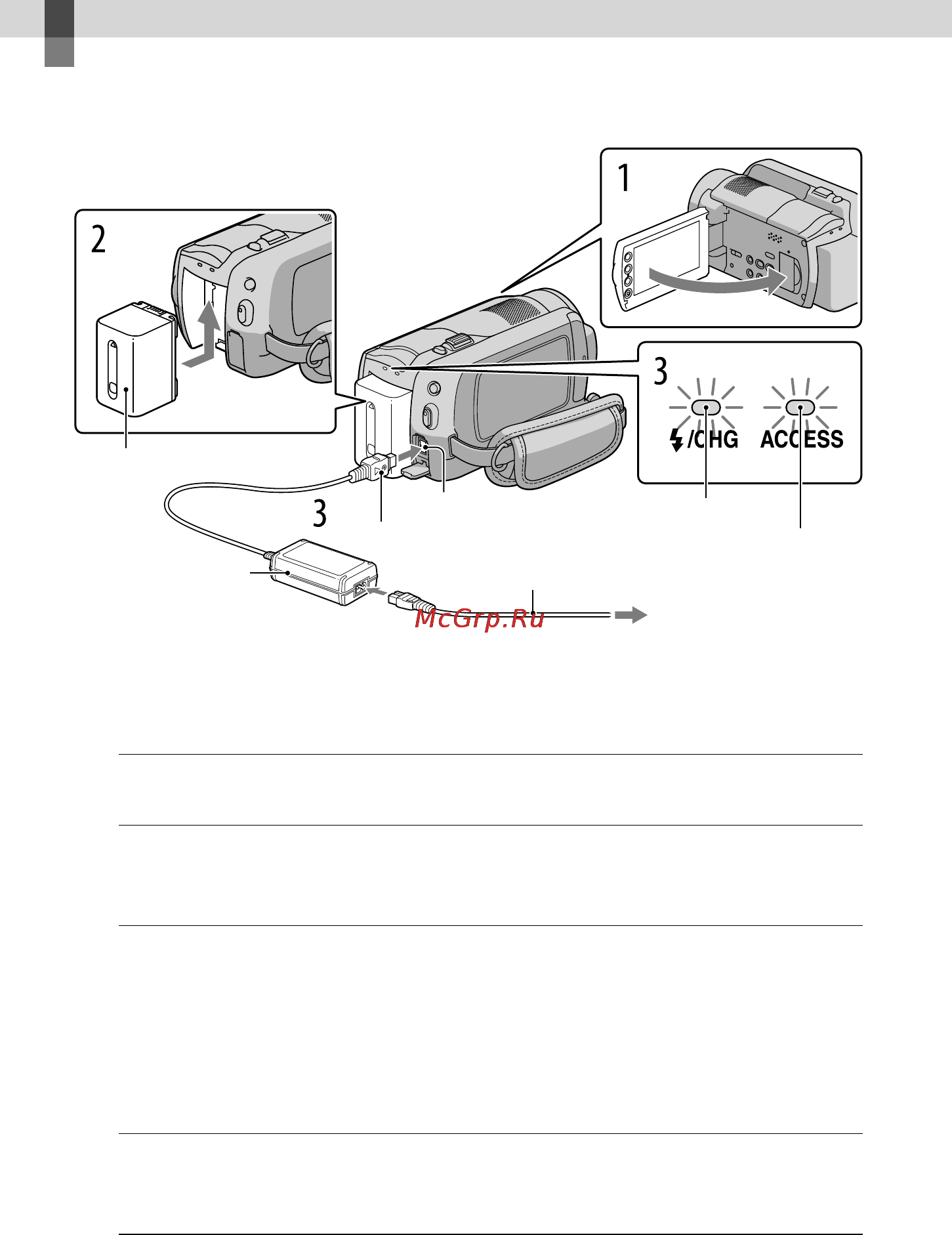 Sony HDR-XR200VE [76/131] Початок роботи