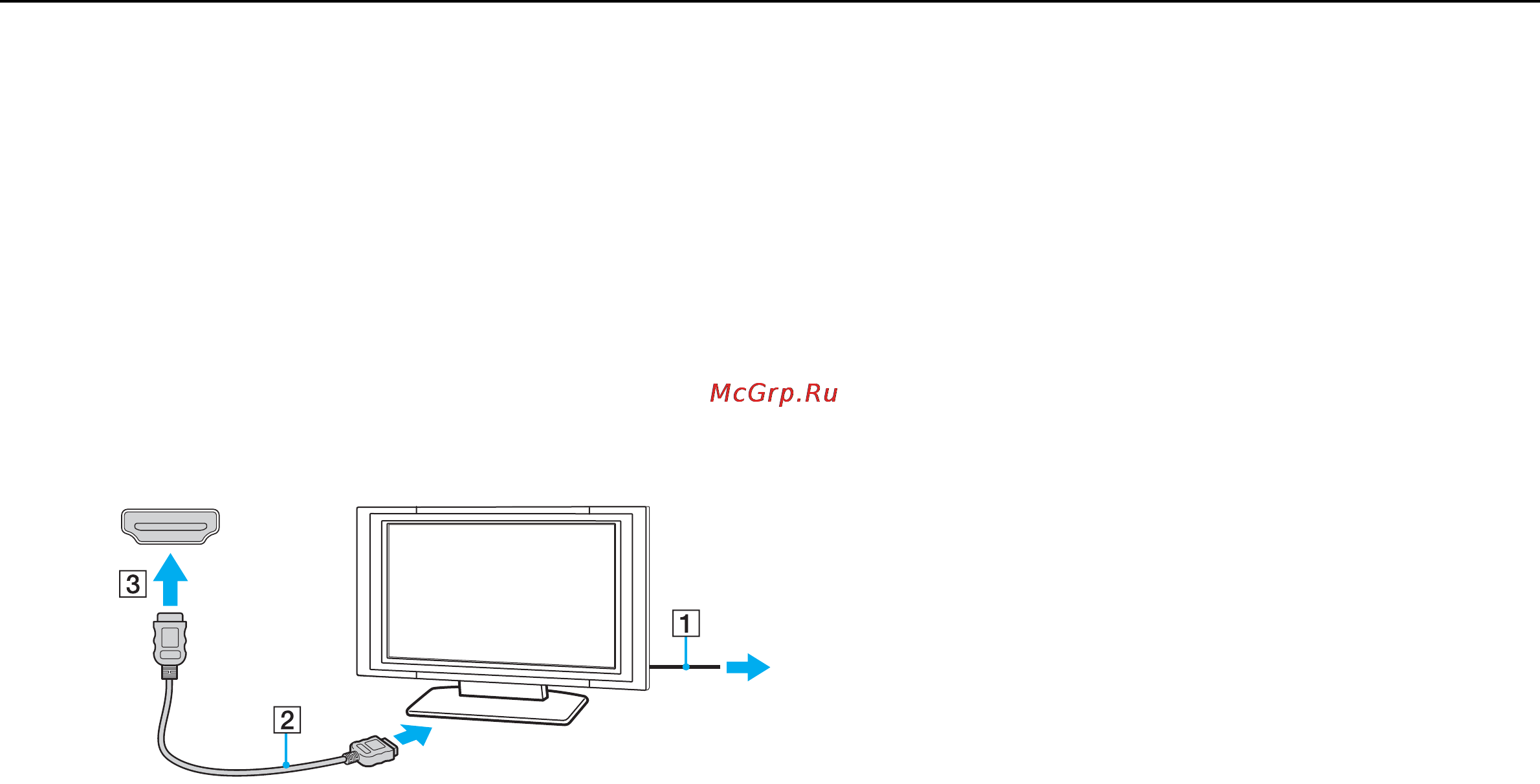 Sony VPC-F23X1R/BI Black [82/176] Подключение телевизора к входному порту hdmi