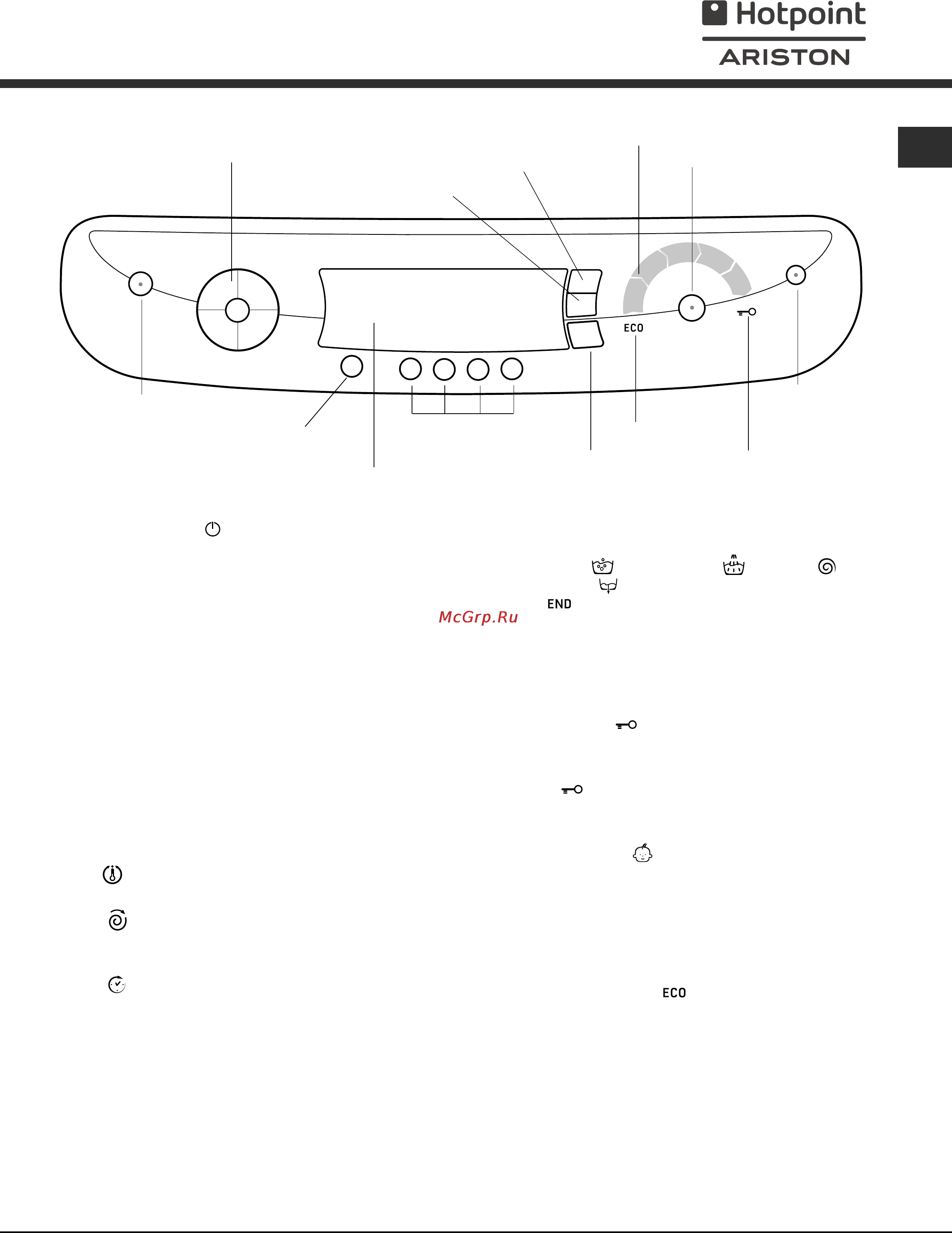 Ariston AQUALTIS AQGD 169 H [29/48] Я hotpoint
