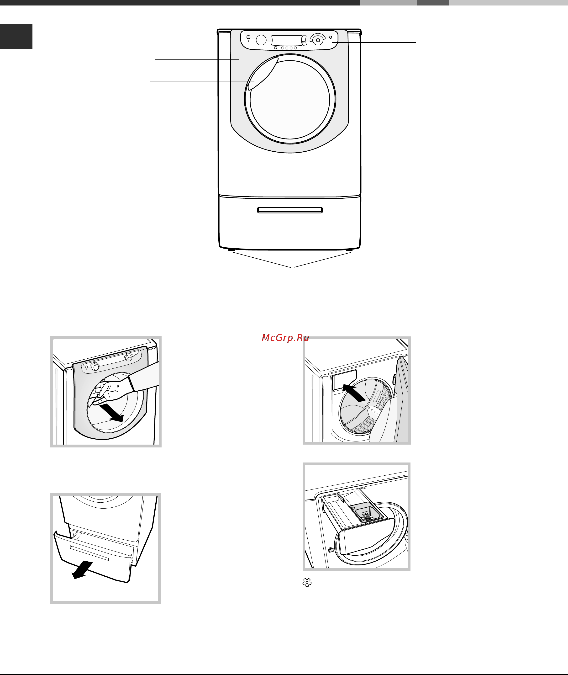 Ariston AQUALTIS AQGD 169 H [4/48] Descrizione della macchina