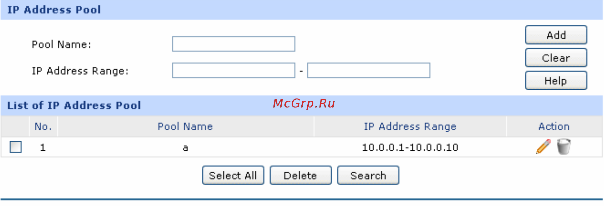 Tp-Link TL-ER6120 [101/167] Ip address pool