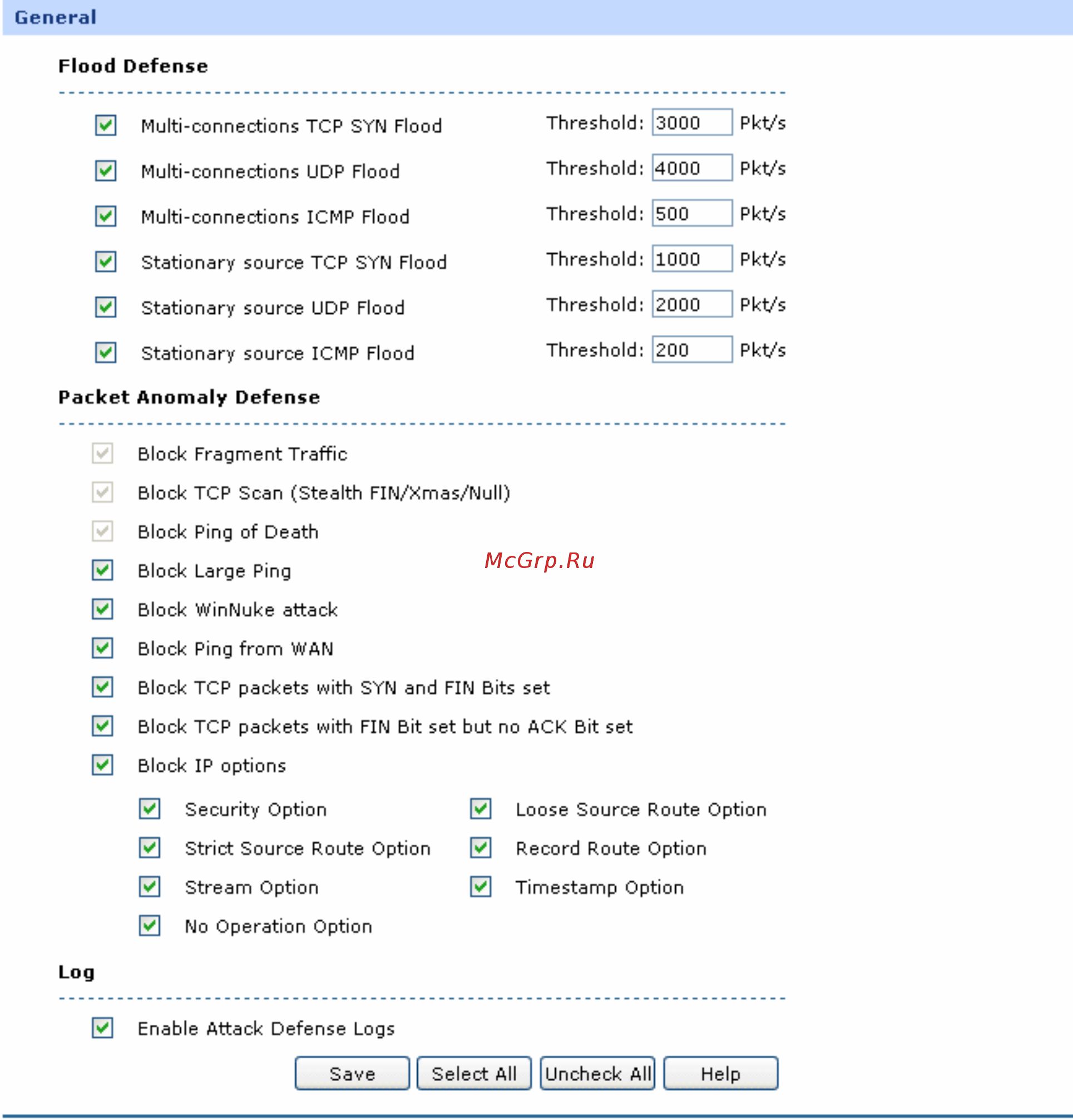 Tp-Link TL-ER6120 [147/167] Traffic monitoring