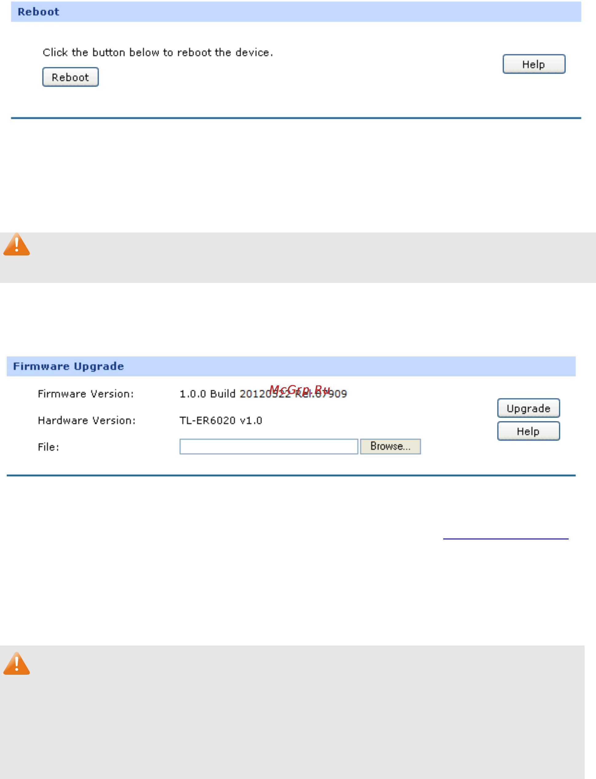 Tp-Link TL-ER6020 [123/168] Firmware upgrade