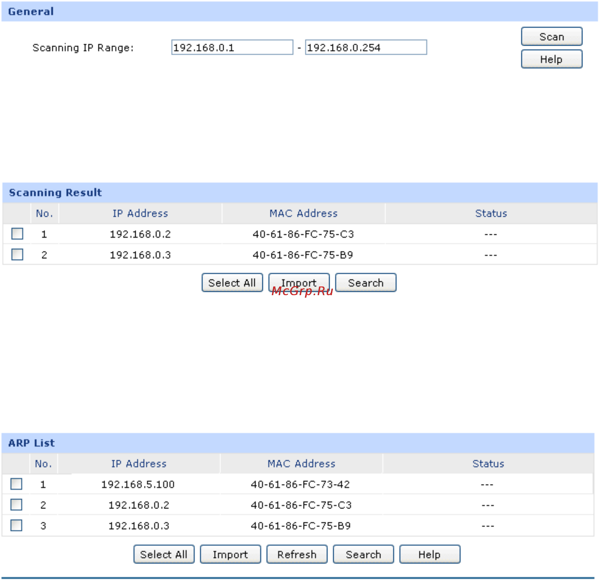 Tp-Link TL-ER6020 [146/168] Lan arp defense