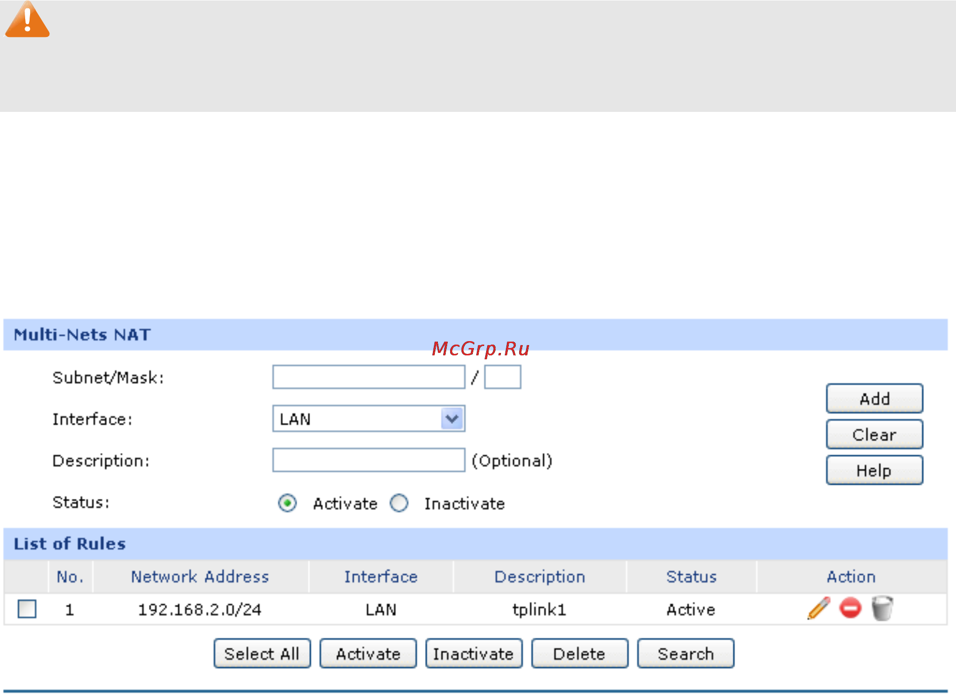 Tp-Link TL-ER6020 [52/168] Multi nets nat
