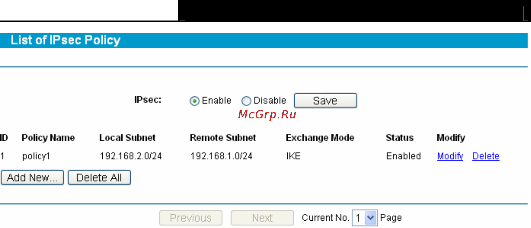 Tp-Link TL-R600VPN Инструкция по эксплуатации онлайн [51/82] 39137