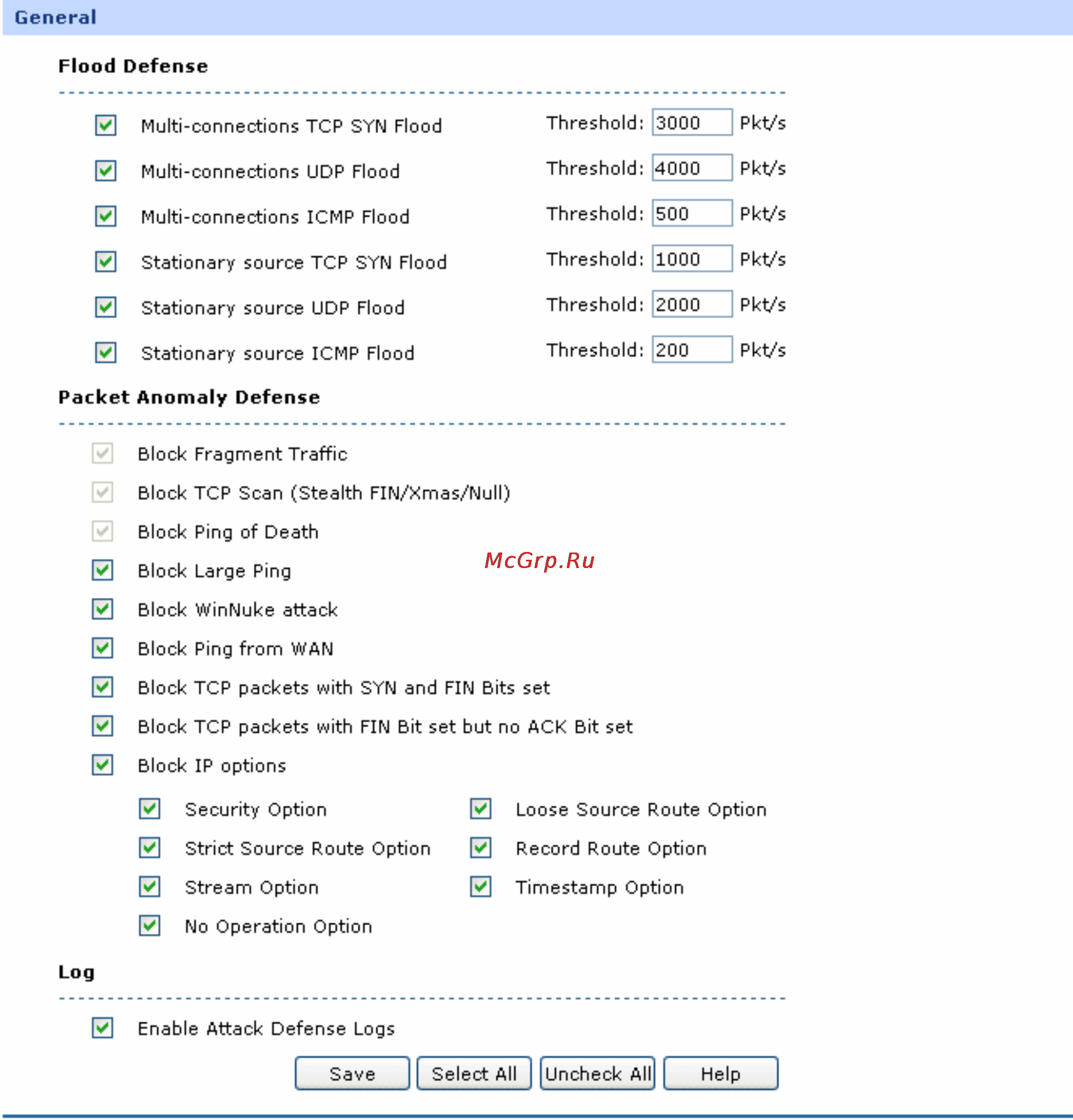 Tp-Link TL-ER5120 [126/146] Traffic monitoring