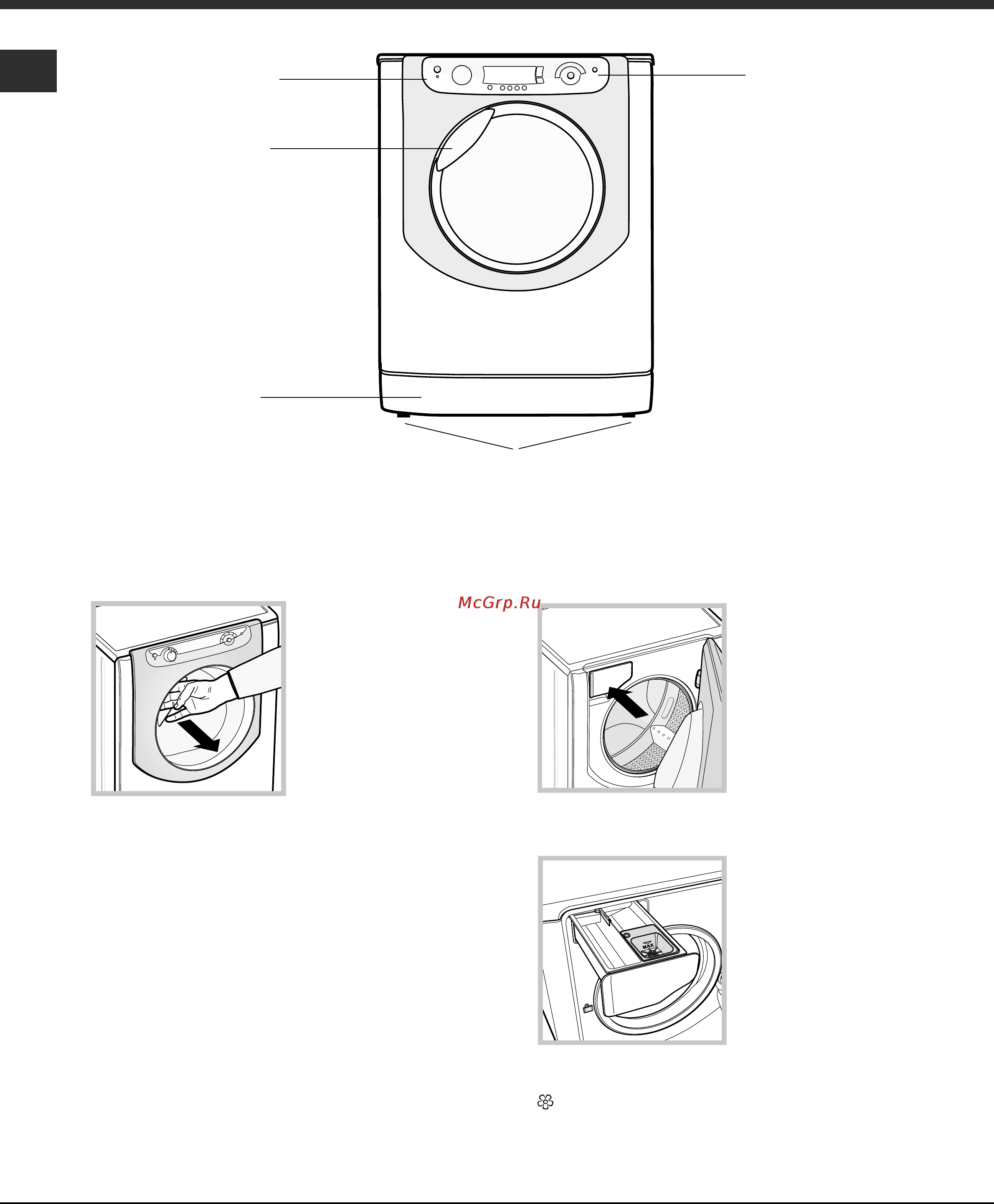 Hotpoint-Ariston AQGD 149 S [16/36] Описание стиральной машины