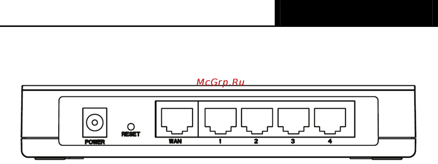 Tp-Link TL-R402M [10/61] The rear panel