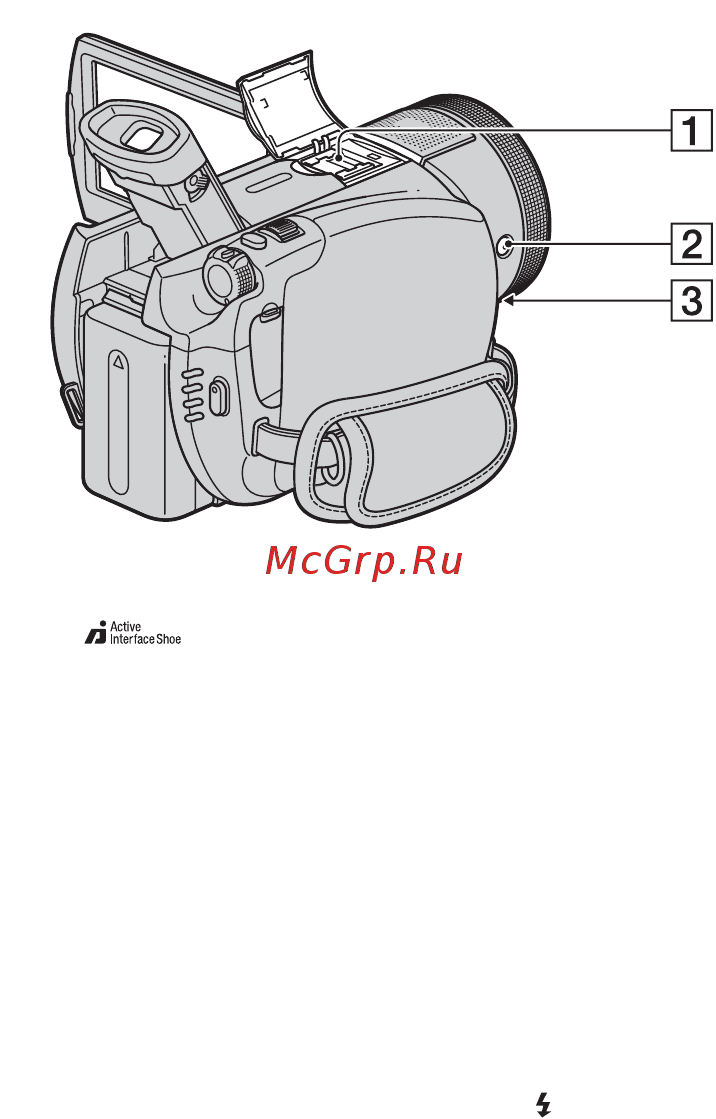 Sony HDR-SR1E [142/159] Идентификация частей и элементов управления продолжение