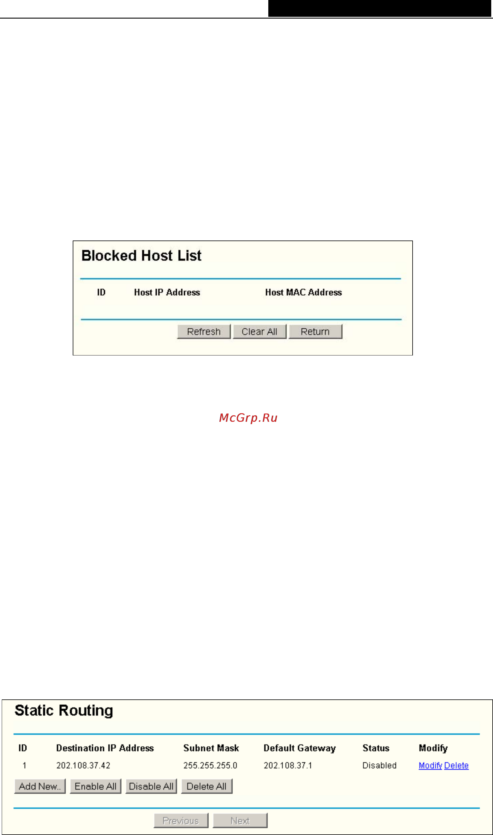 Tp-Link TL-R860 [41/63] Static routing