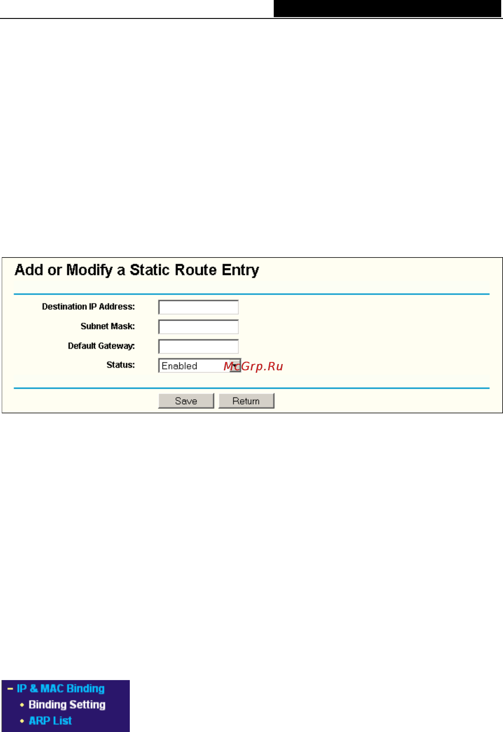 Tp-Link TL-R860 [42/63] Ip mac binding setting