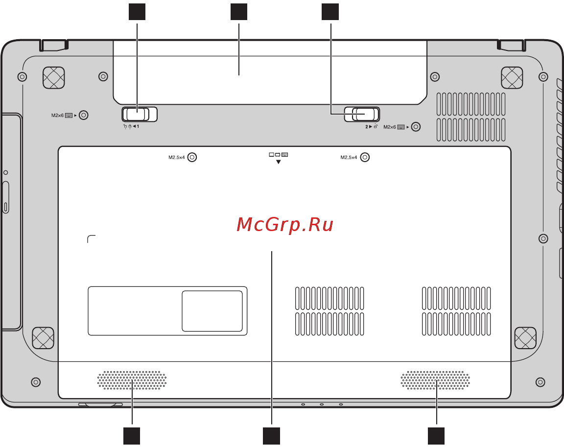 Lenovo IdeaPad G580 /59359968/ [17/65] Глава 1 общий обзор компьютера