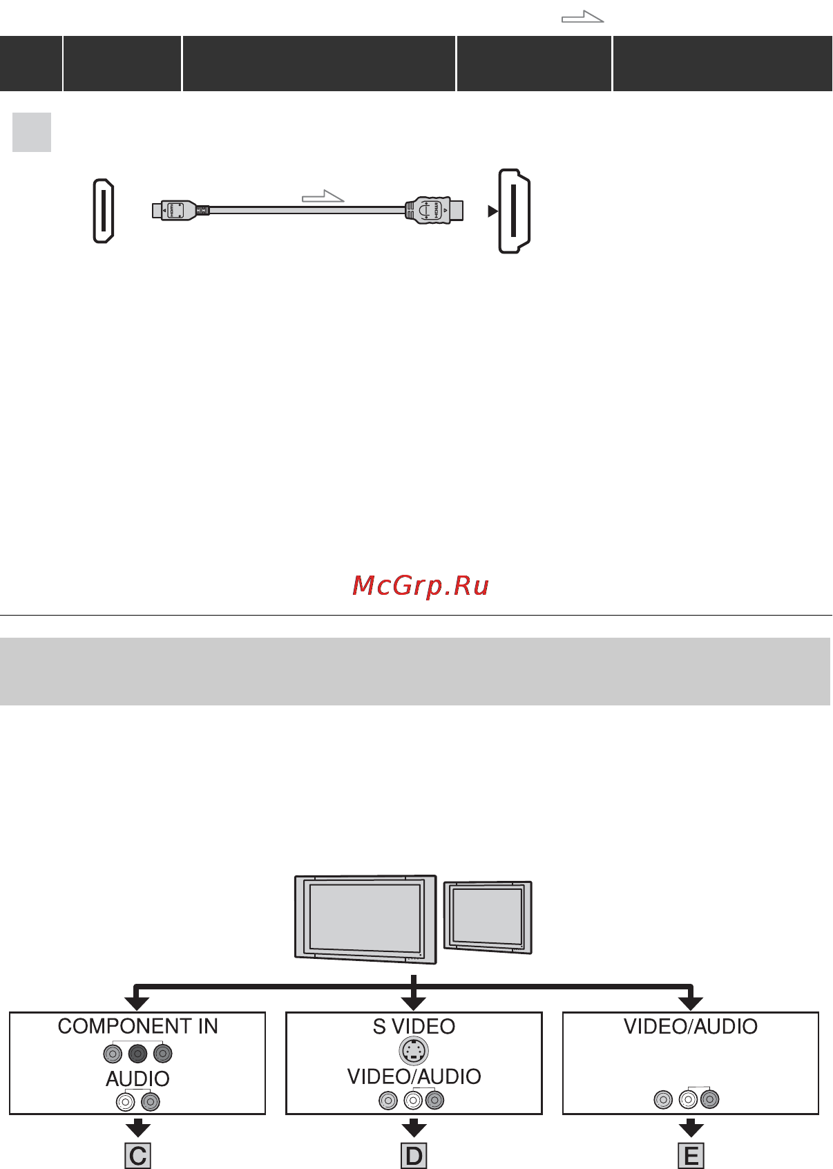 Sony HDR-SR10E [48/142] Подключение к телевизору формата 16 9 широкоэкранный или 4 3