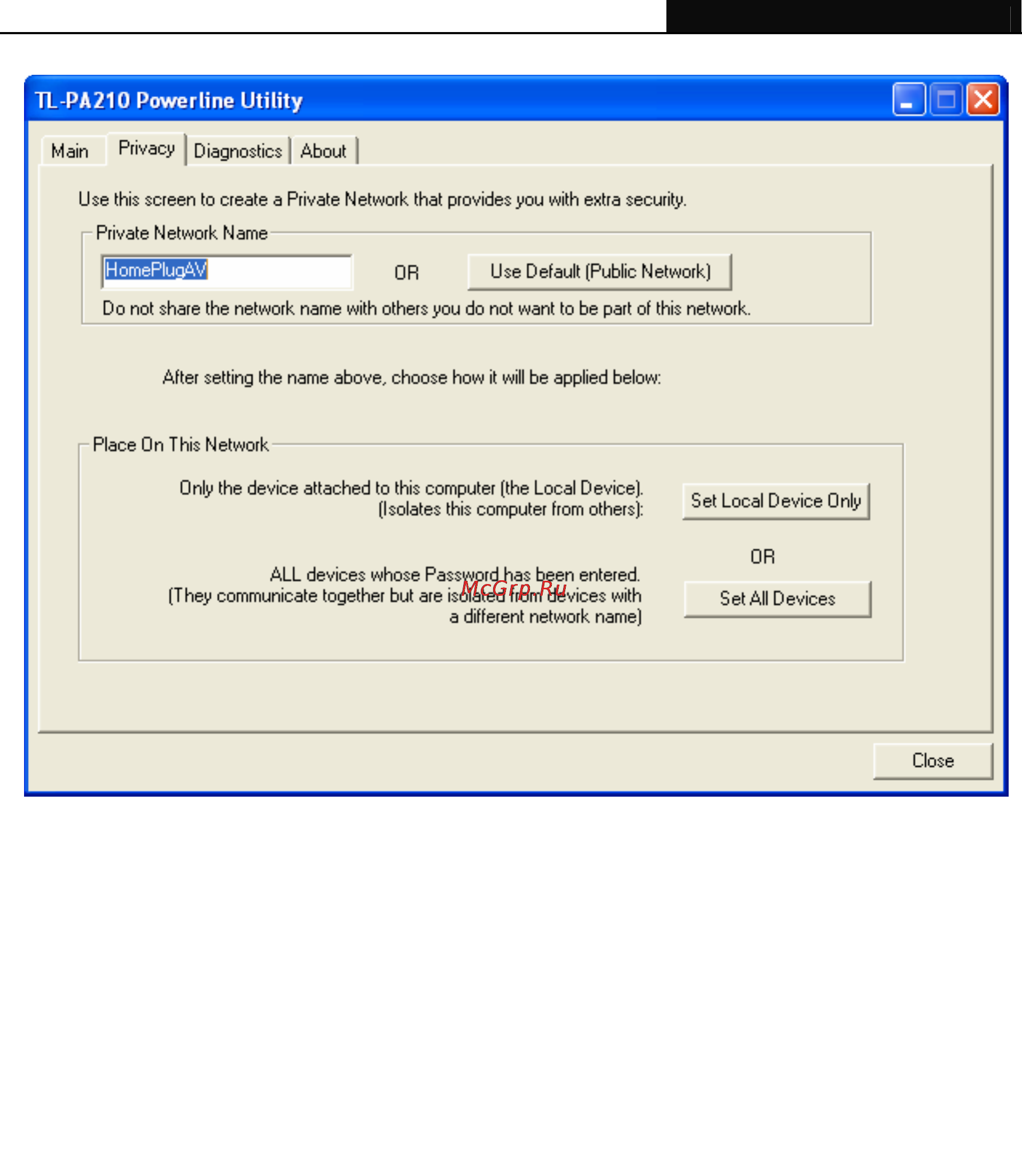 Tp-Link TL-PA210 [22/28] Diagnostics