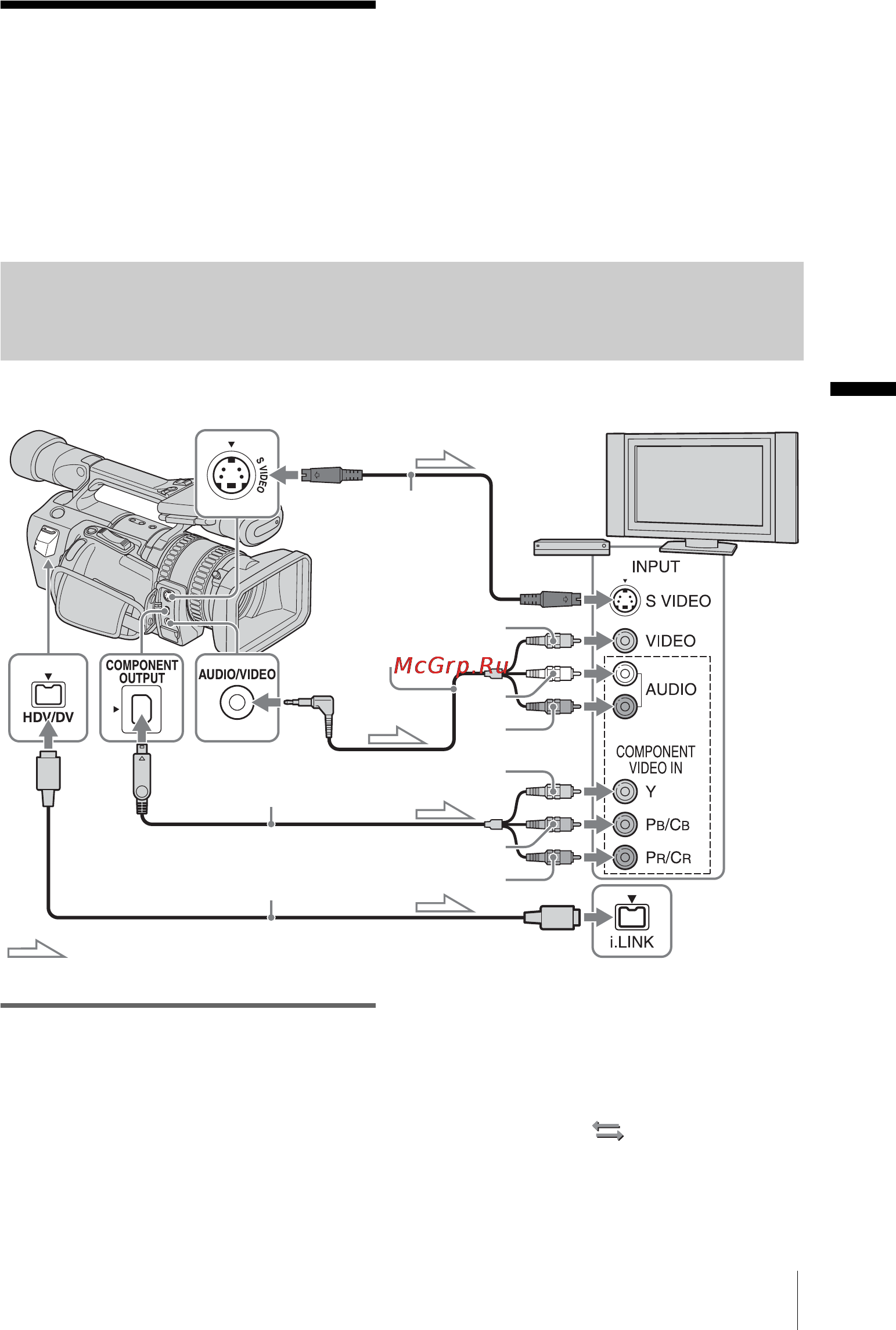 Sony HDR-FX1E [53/132] Воспроизведение изображения на экране телевизора