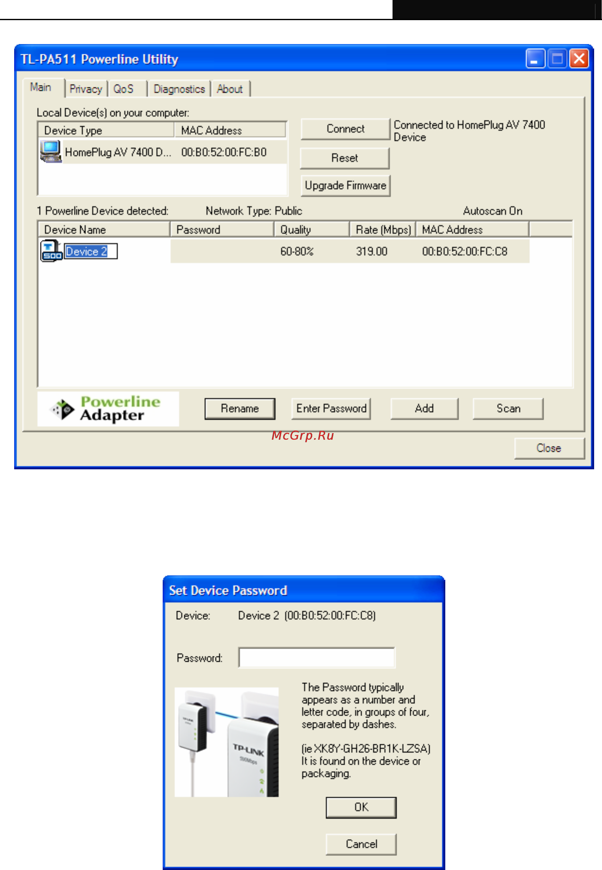 Tp-Link TL-PA511 [19/29] Enter password