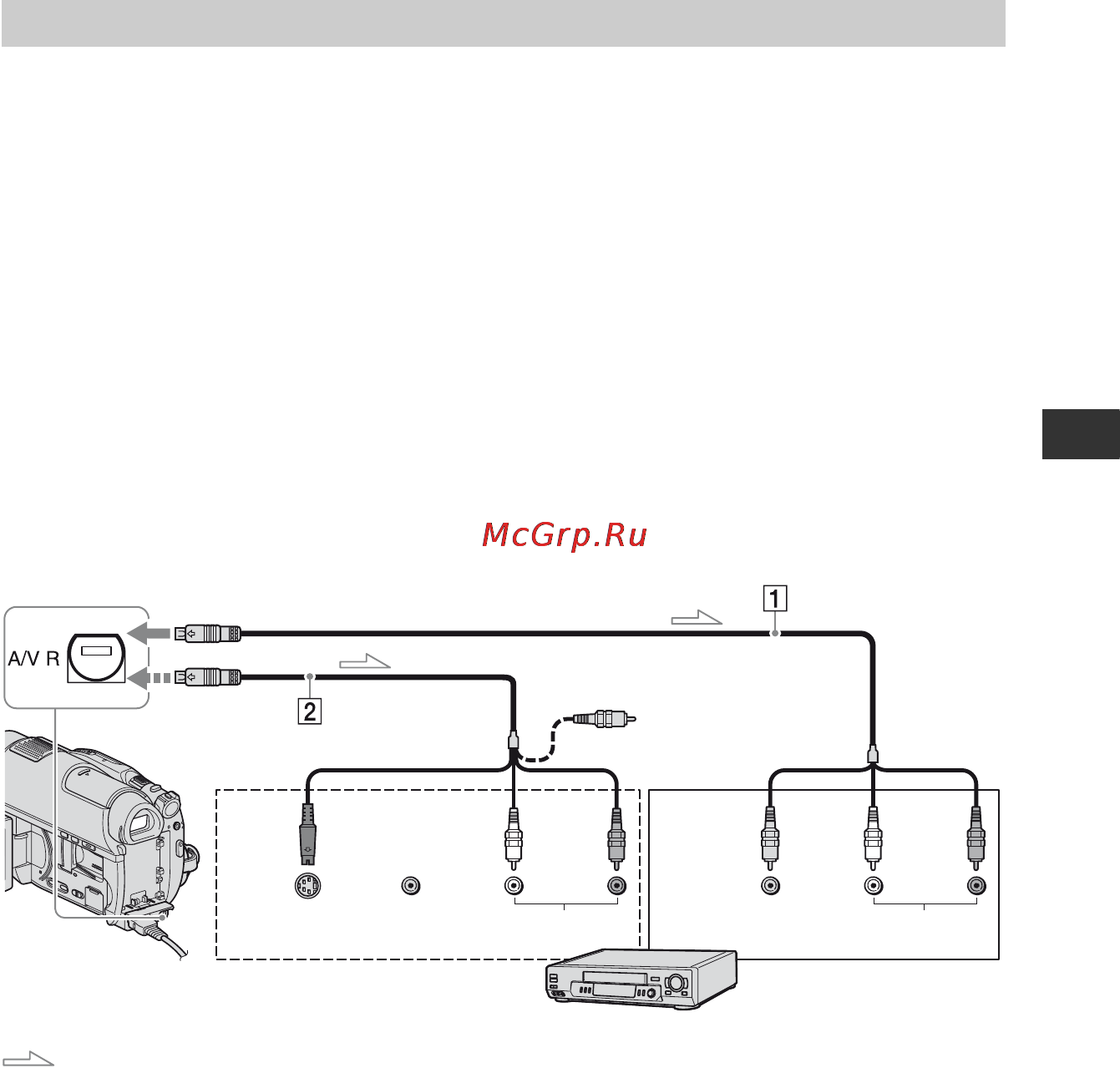 Sony HDR-UX9E [79/348] Перезапись фильмов на другие записывающие устройства