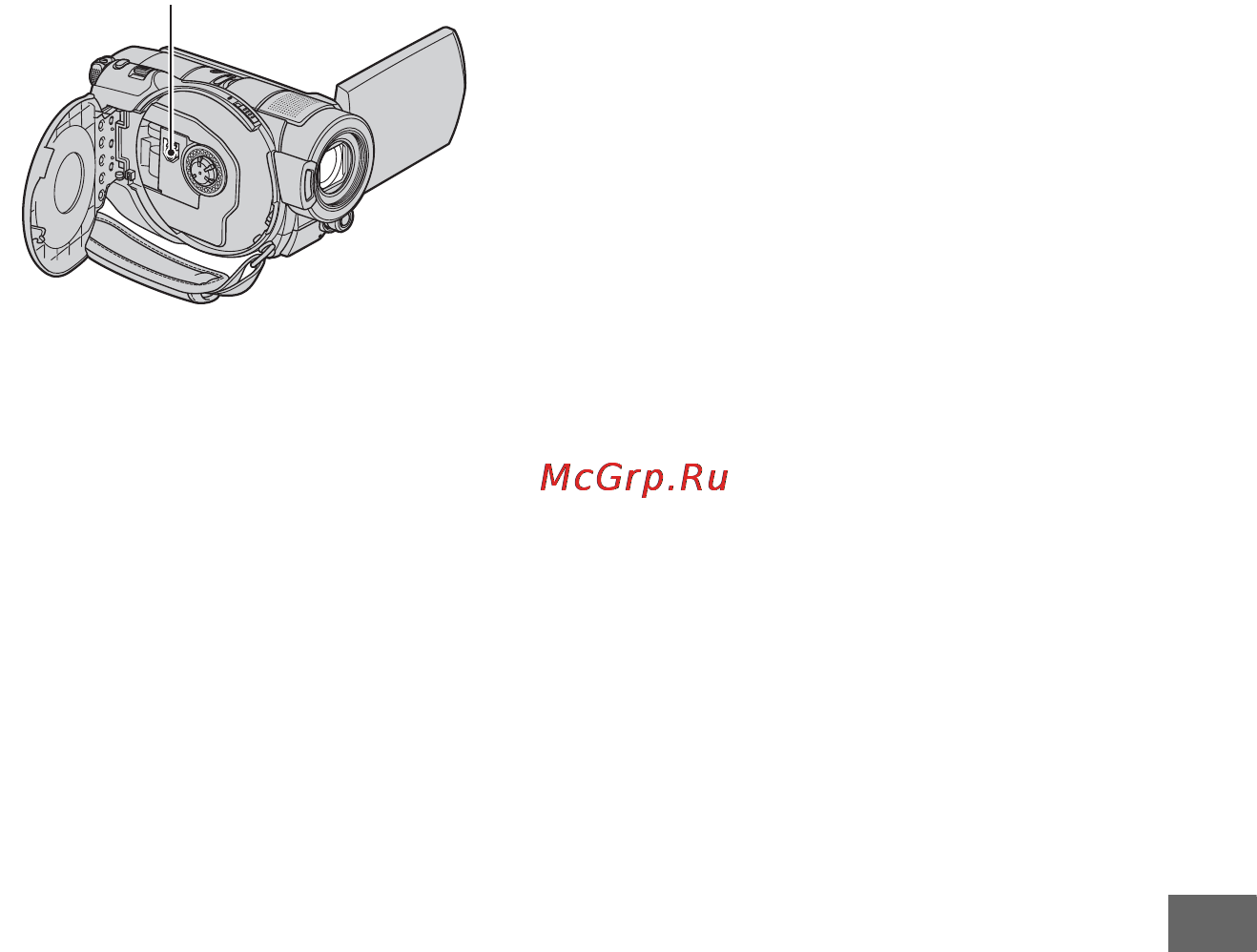 Sony HDR-UX3E [127/147] Зарядка предварительно установленной перезаряжаемой батареи