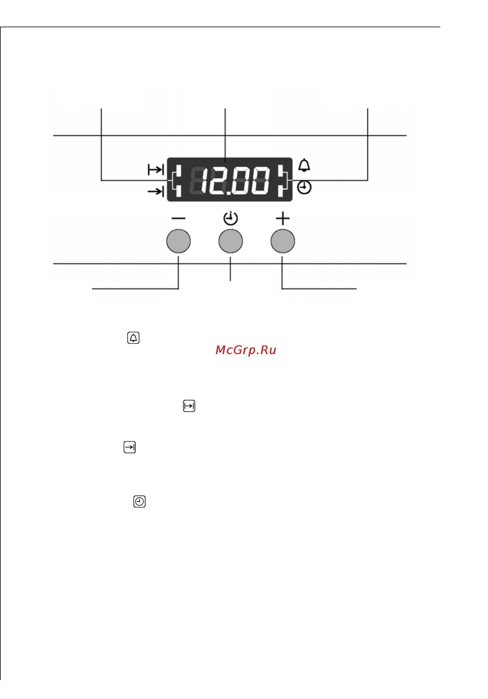 AEG 41005VD [18/50] Функции часов