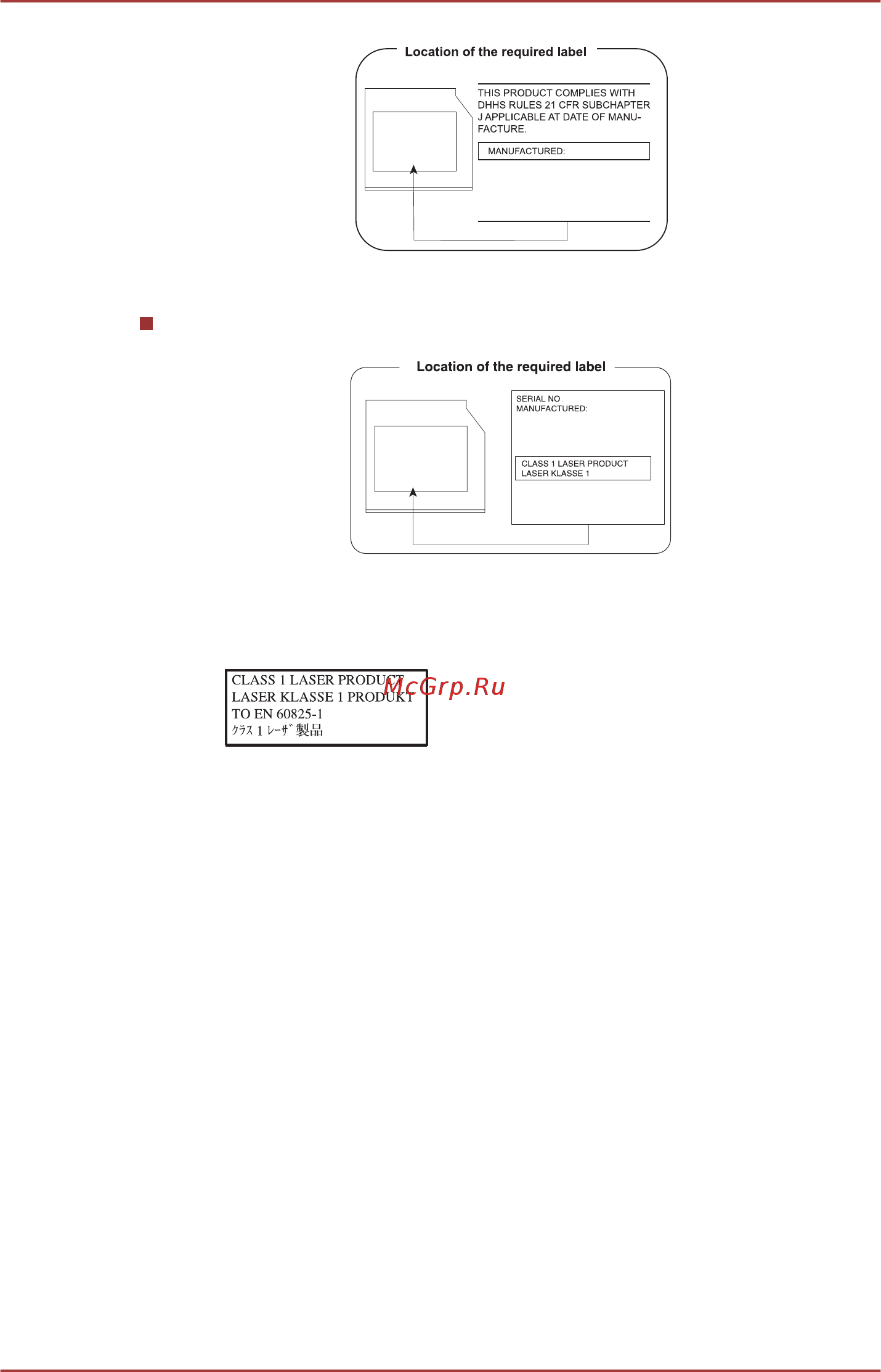 Toshiba Satellite C870-B9K [15/194] Меры предосторожности