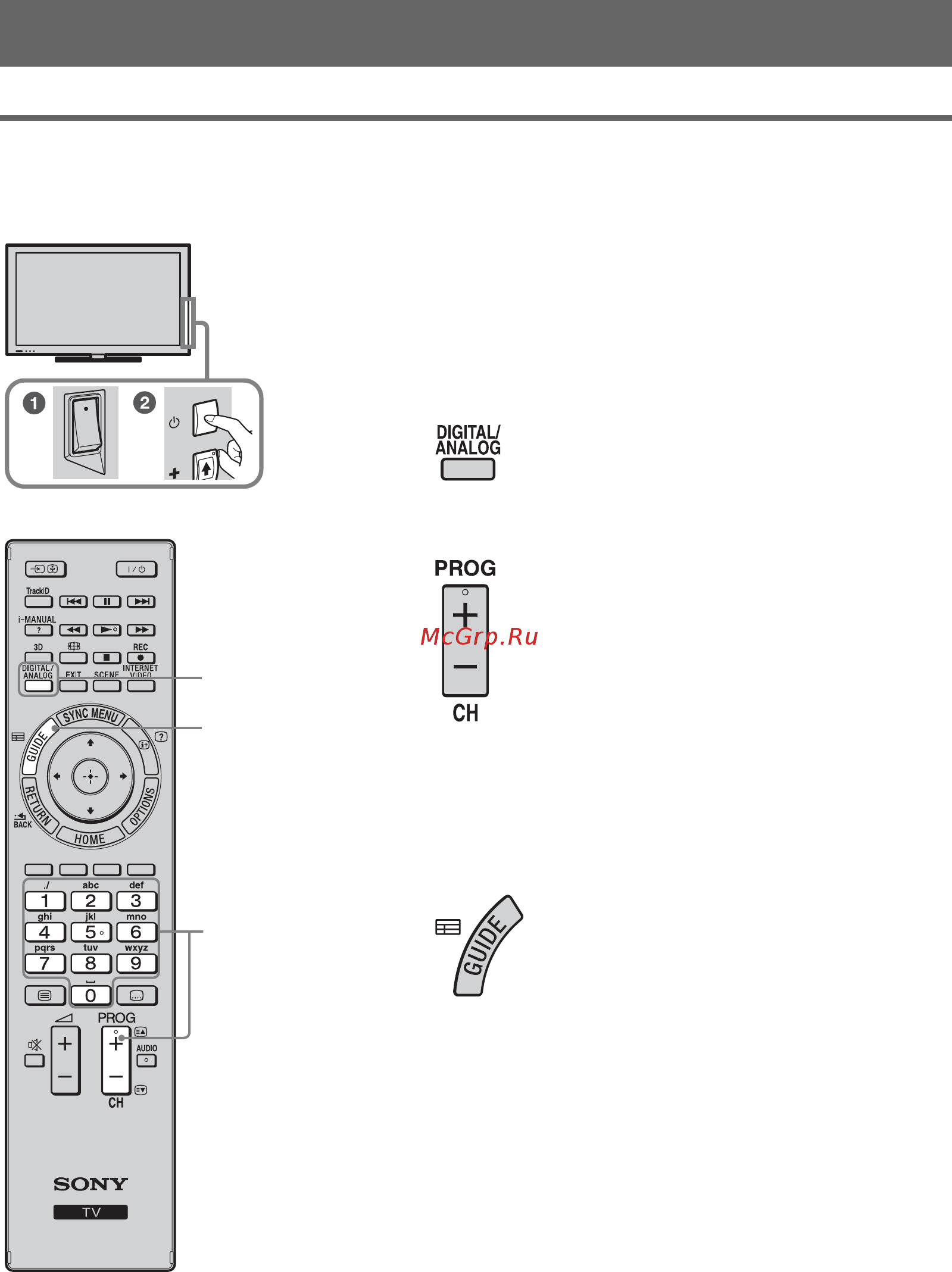 Sony KDL-40NX720 [14/36] Использование телевизора bravia