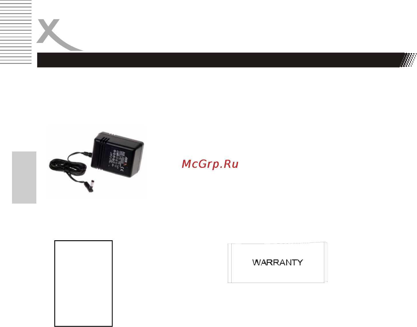 Xoro HMD 300 [6/27] Аксессуары
