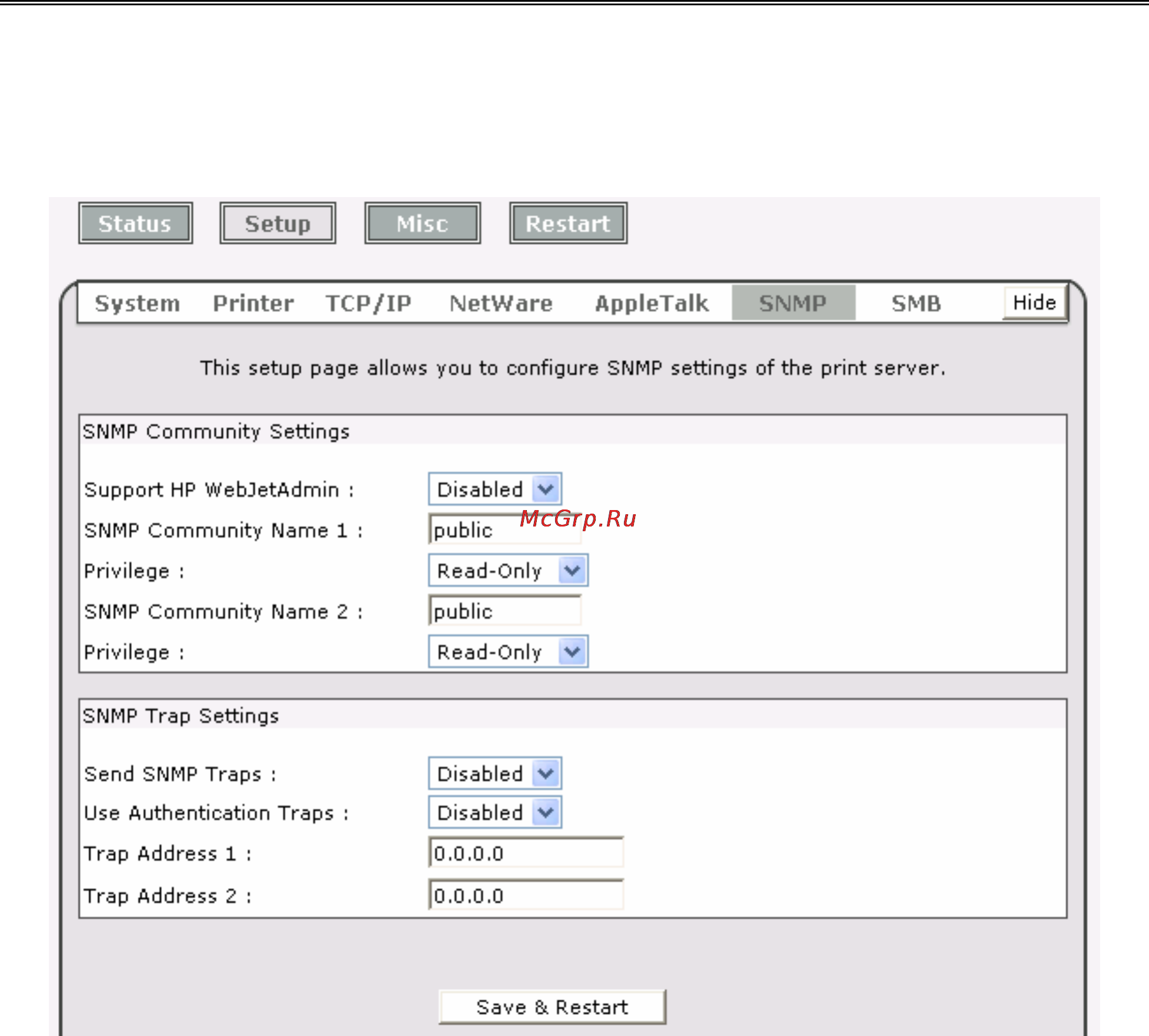 Tp-Link TL-PS110P [46/83] Smb setup