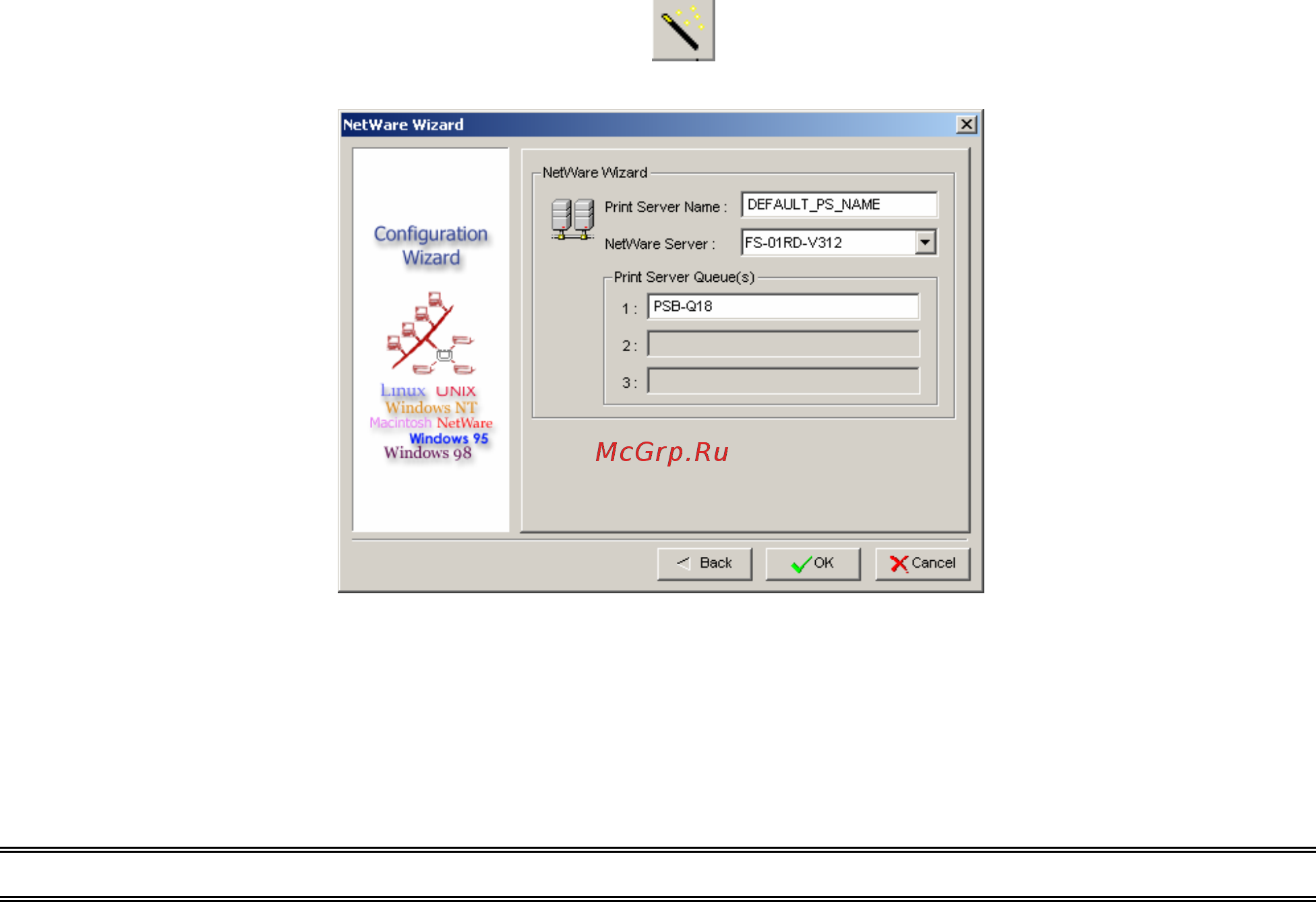 Tp-Link TL-PS110U [20/79] Netware wizard