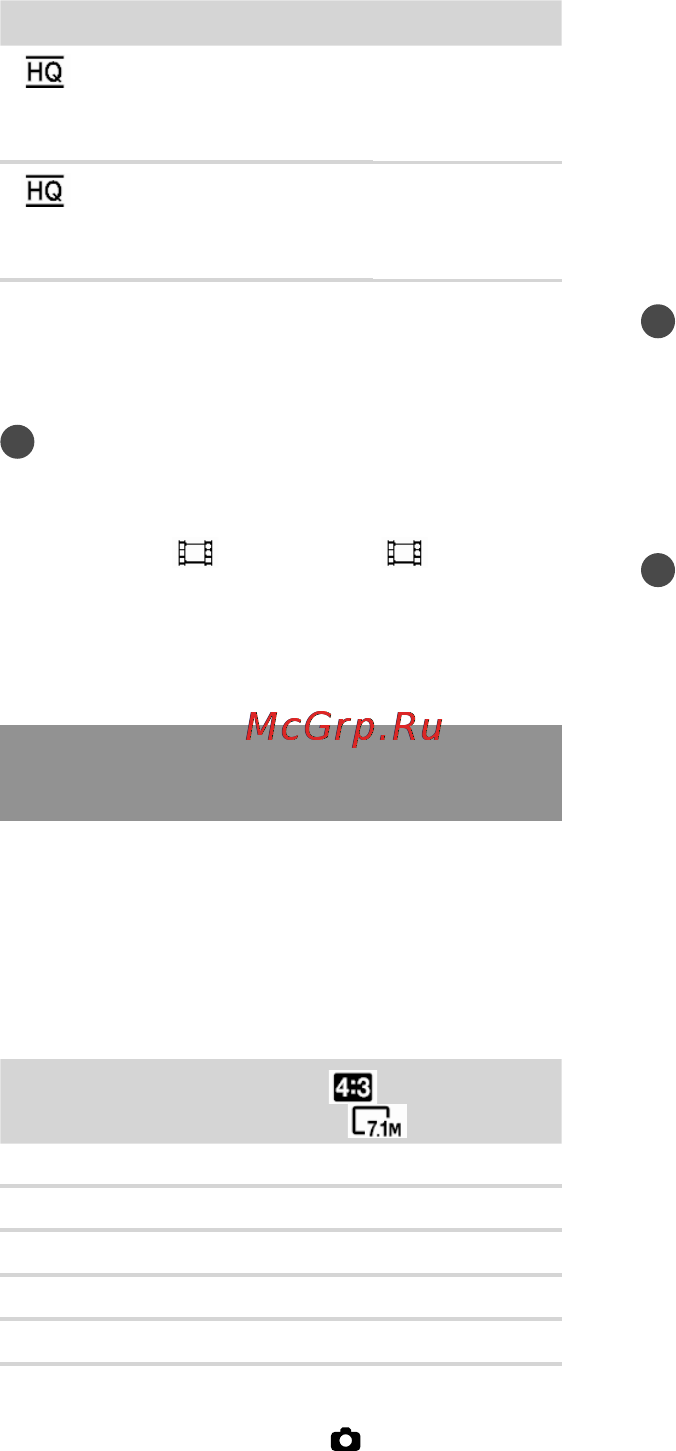 Sony HDR-TD10E [142/155] Орієнтовна кількість фотографій які можна записати