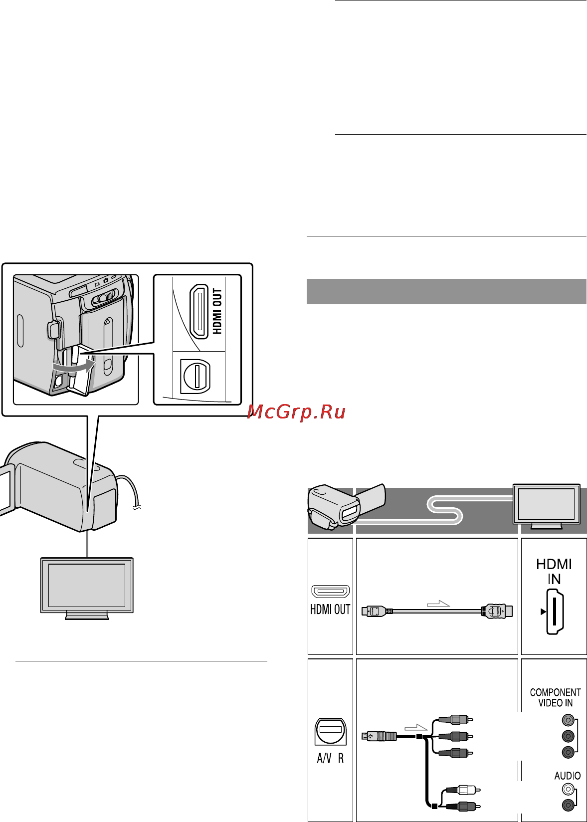Sony HDR-TD10E [34/155] Воспроизведение изображений на телевизоре
