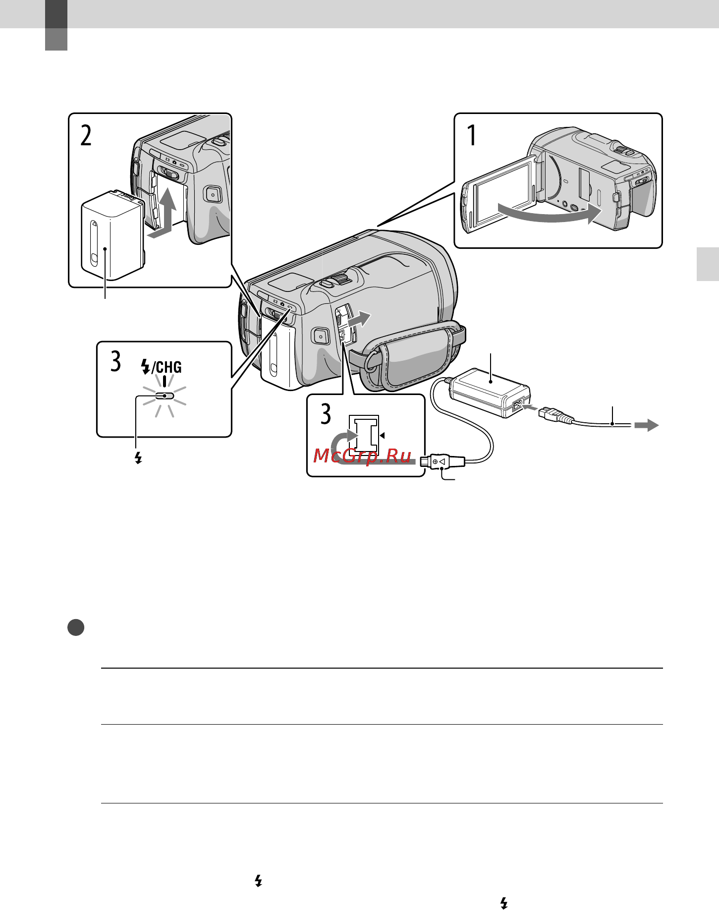Sony HDR-TD10E [89/155] Крок 1 заряджання акумуляторного блока
