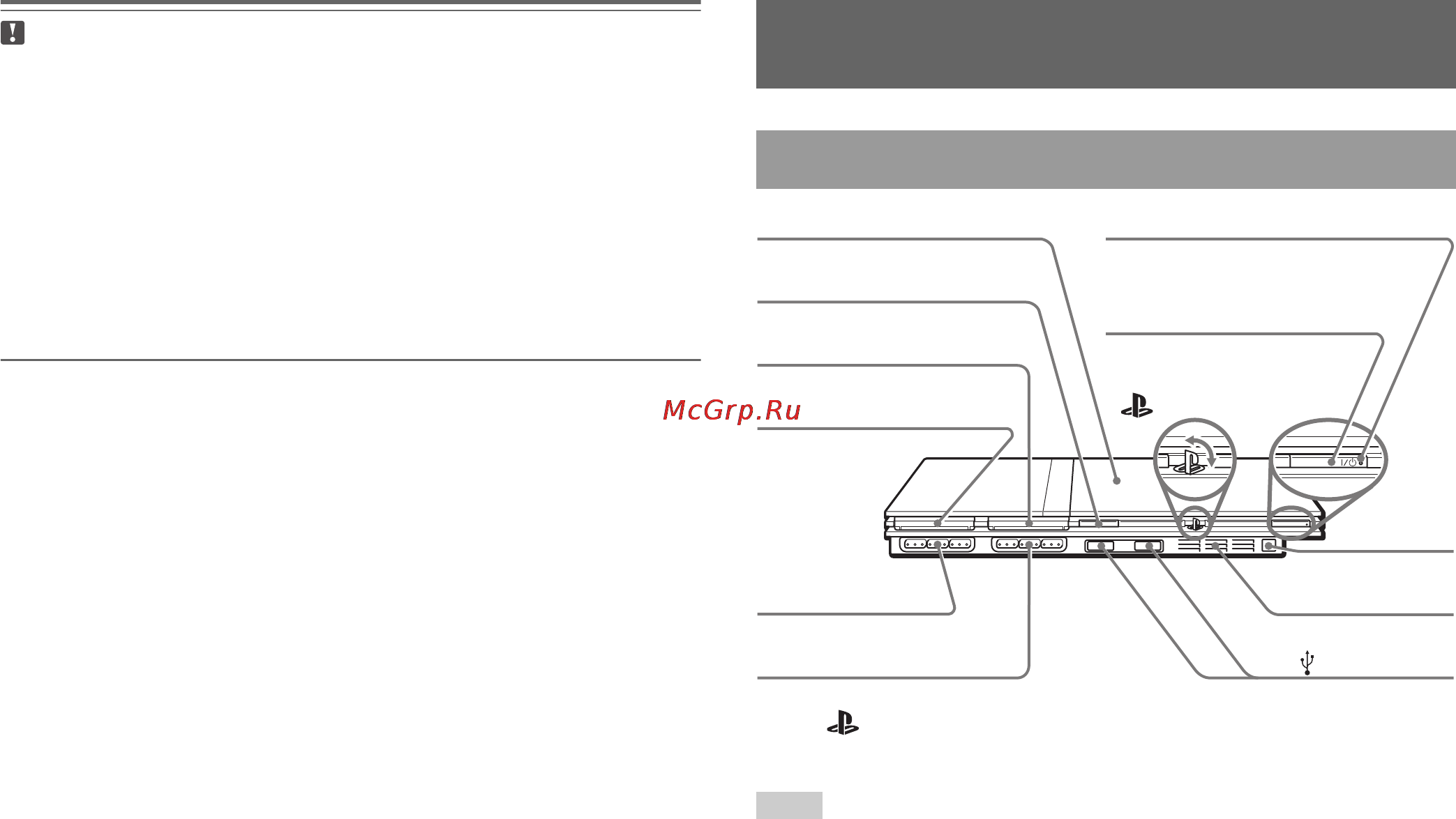 Sony SCPH-77008 [8/112] Part names