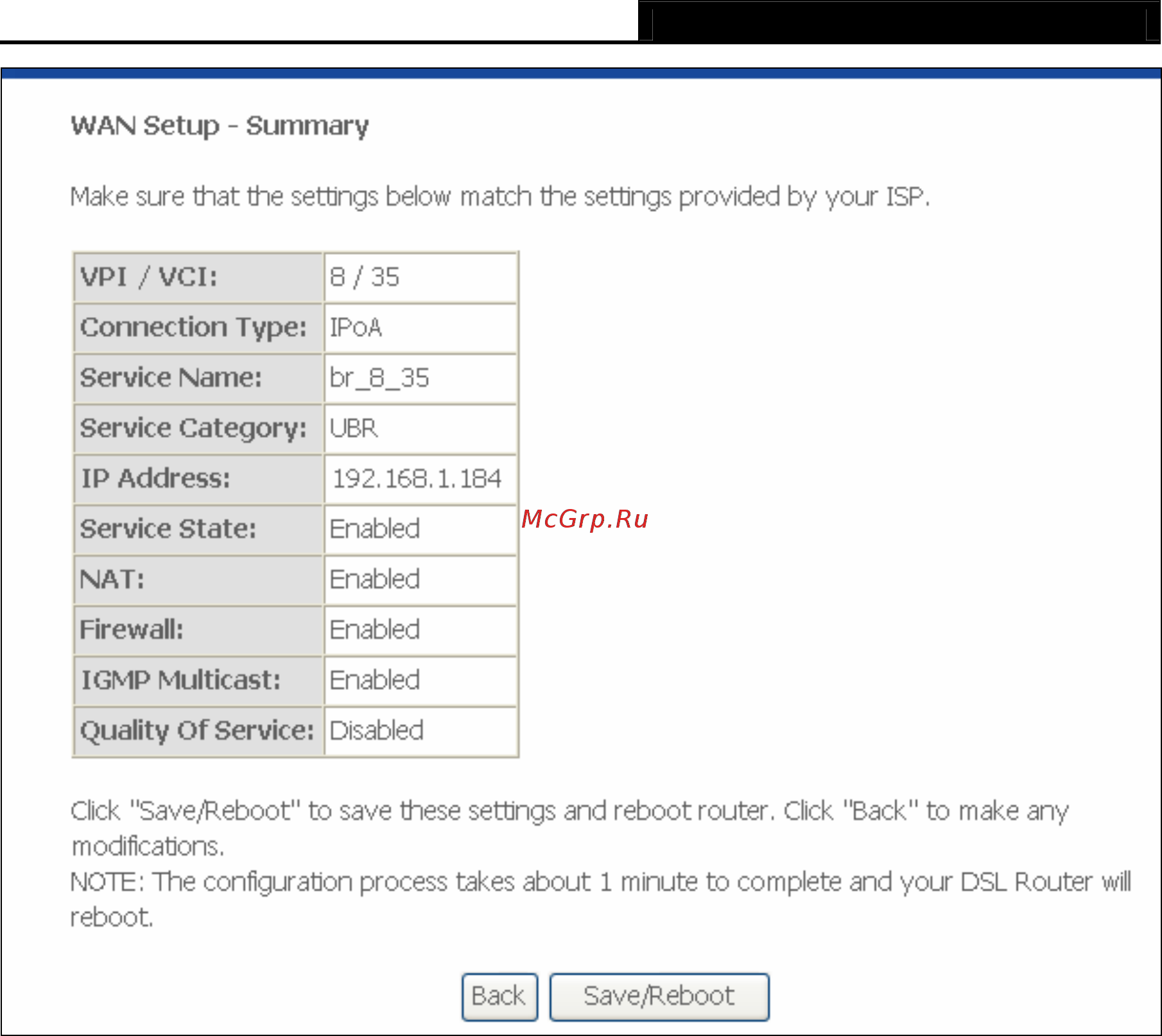 Tp-Link TD-8810 [31/80] Bridging
