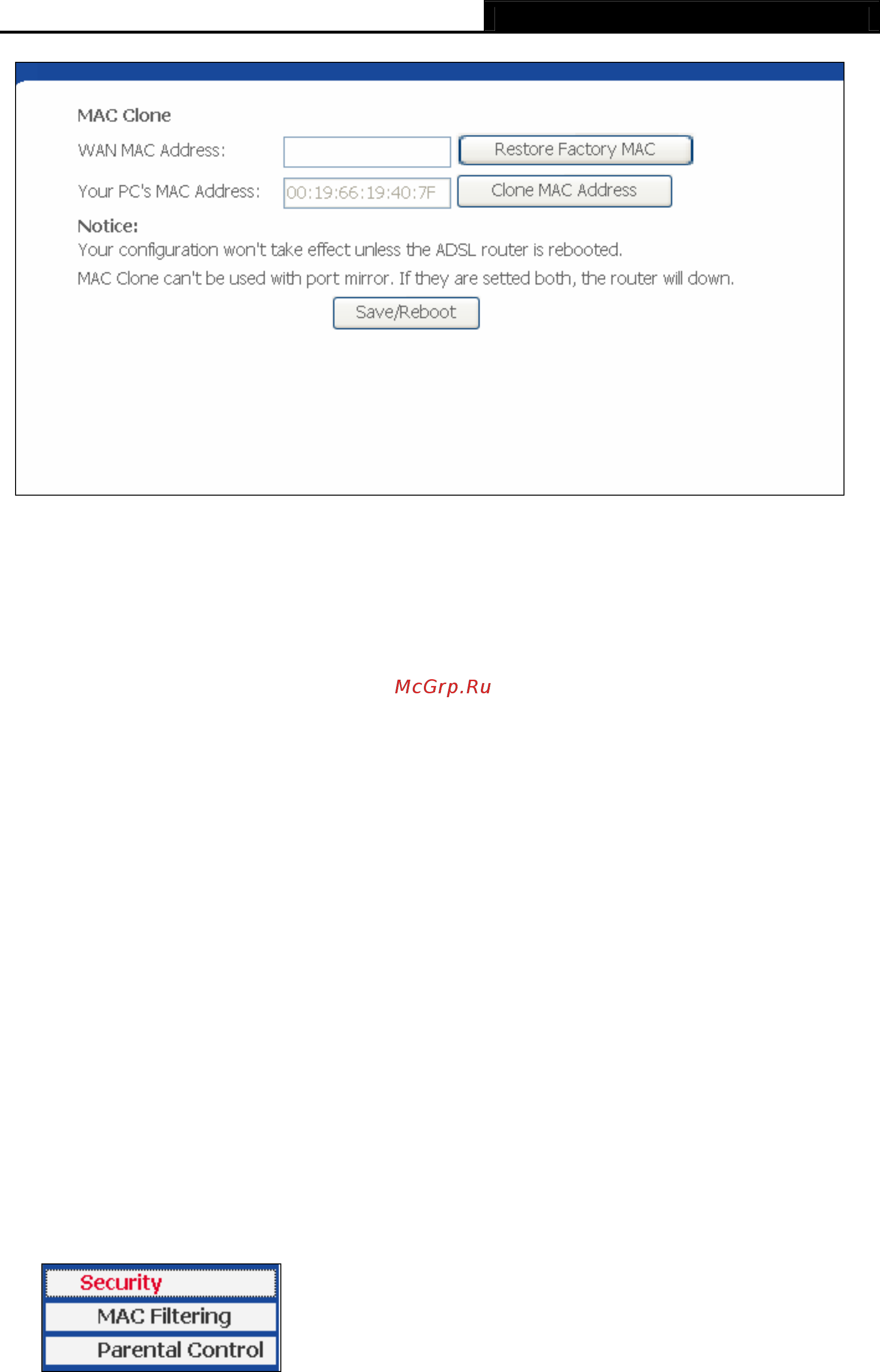 Tp-Link TD-8810 [55/80] Security