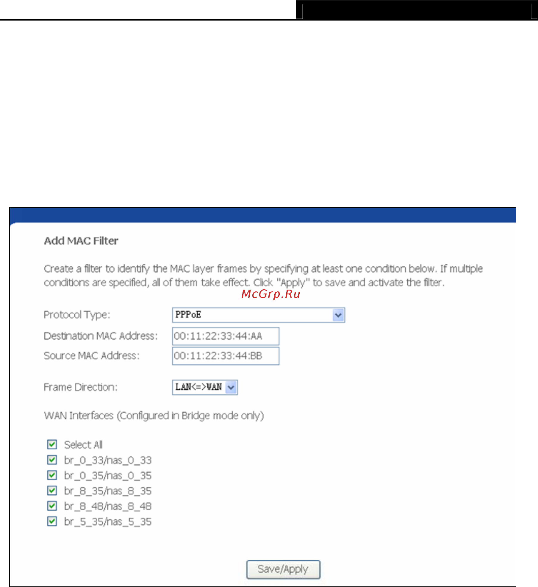 Tp-Link TD-8810 [57/80] Parental control