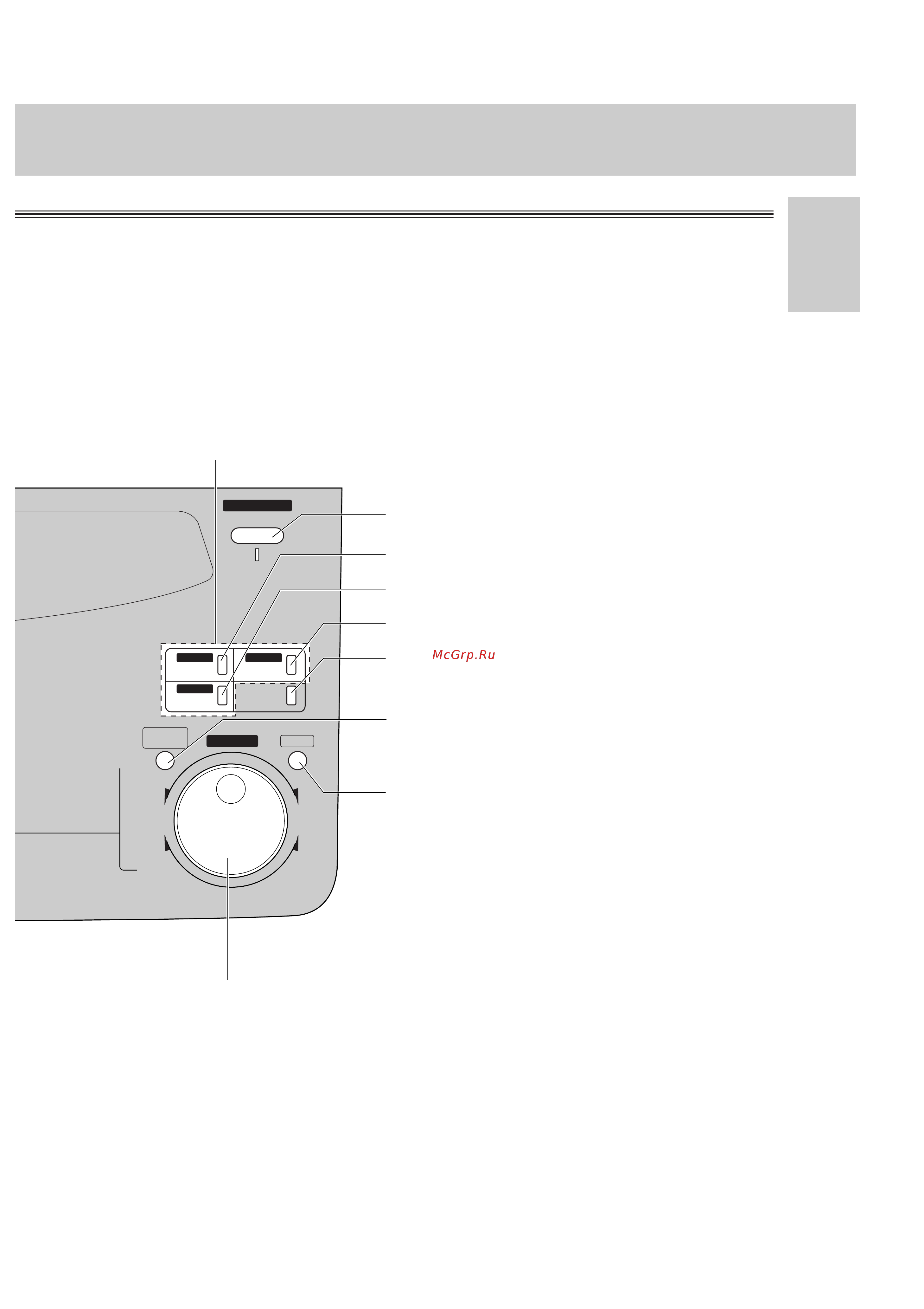 Panasonic KX-FM131RS [43/164] Органы управления