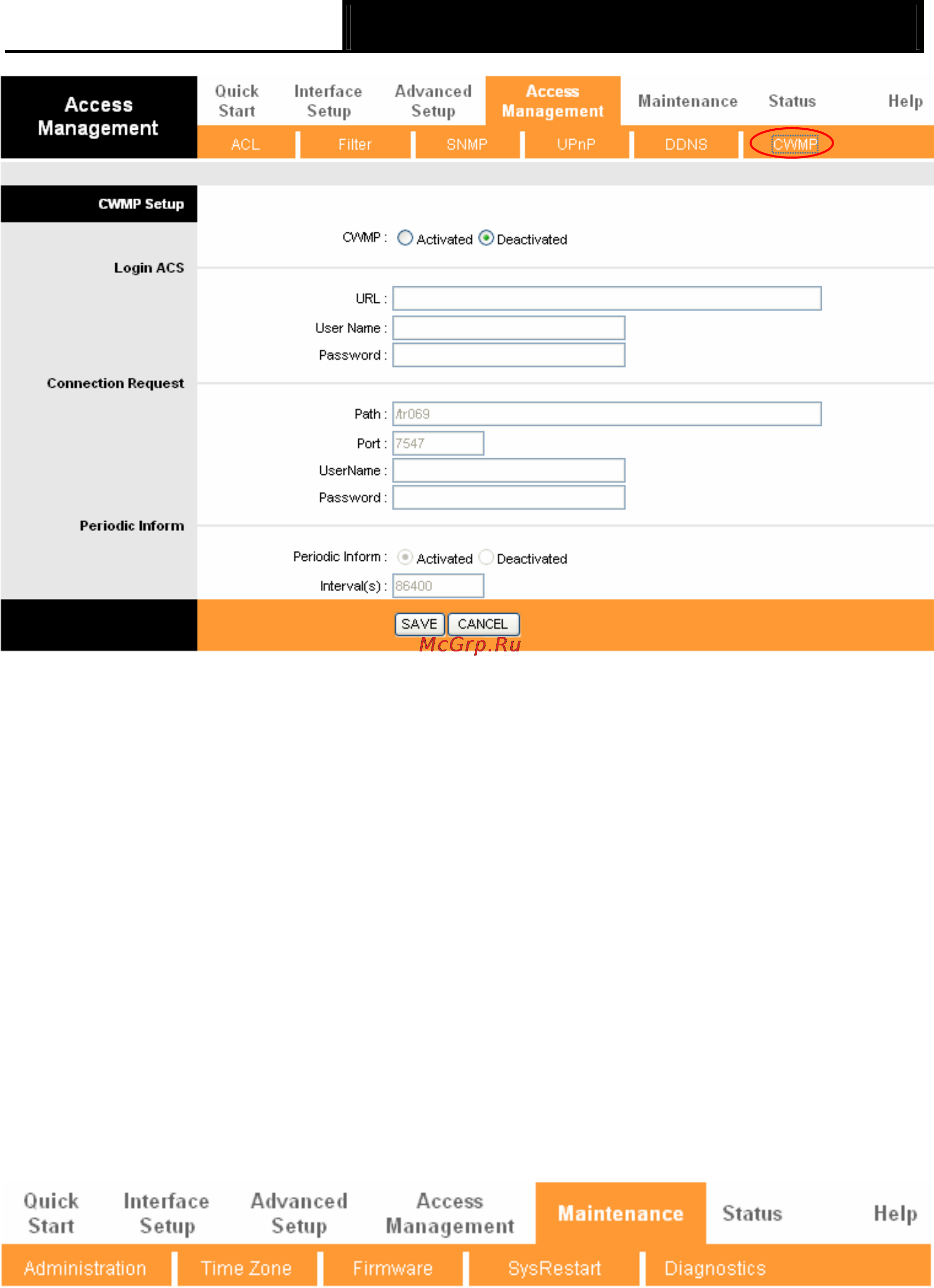 Tp-Link TD-W8101G [55/63] Maintenance