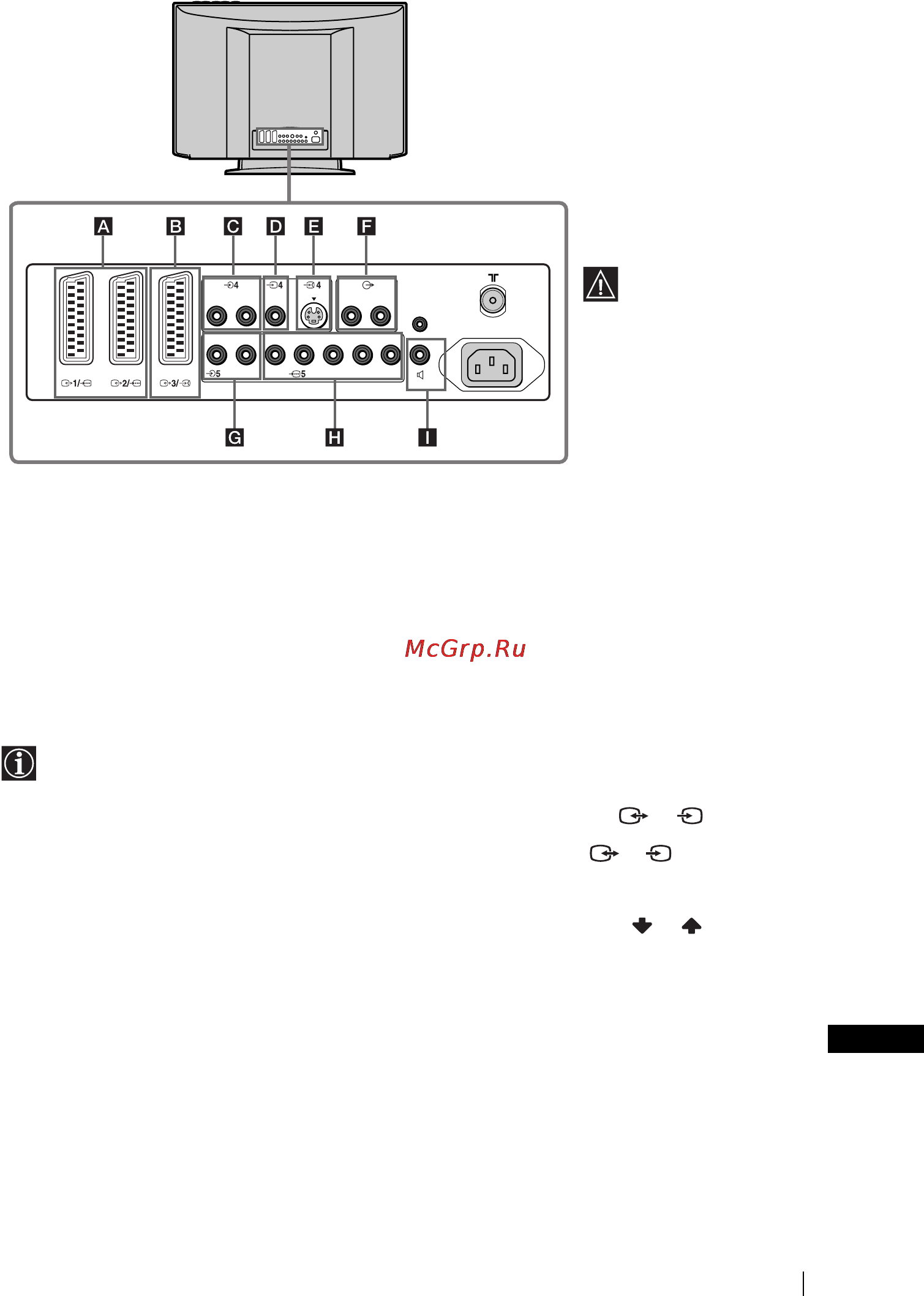 Sony KZ-42TS1E [29/131] Connessione di un apparecchio audio esterno